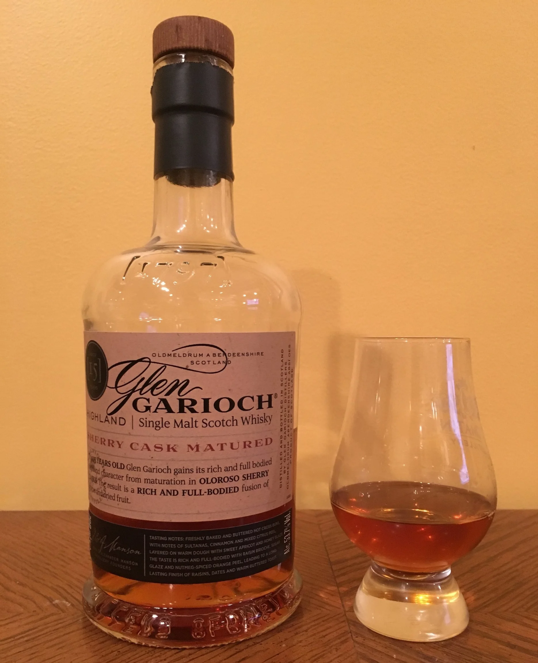 Glen Garioch Sherry Cask Matured, Aged 15 Years