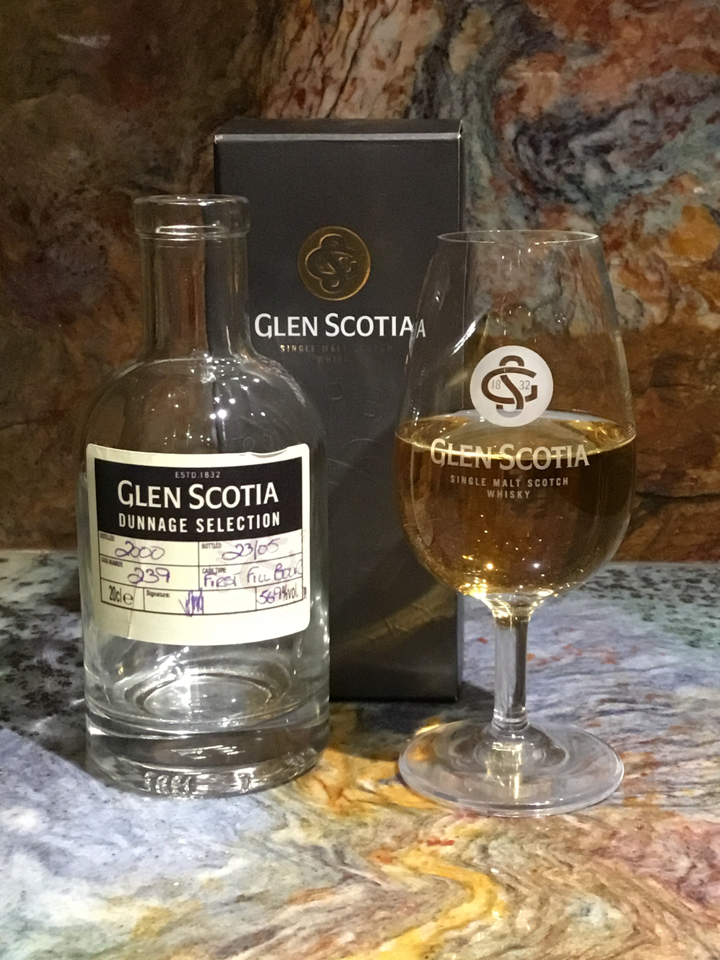 Out and About: Glen Scotia Dunnage Tasting