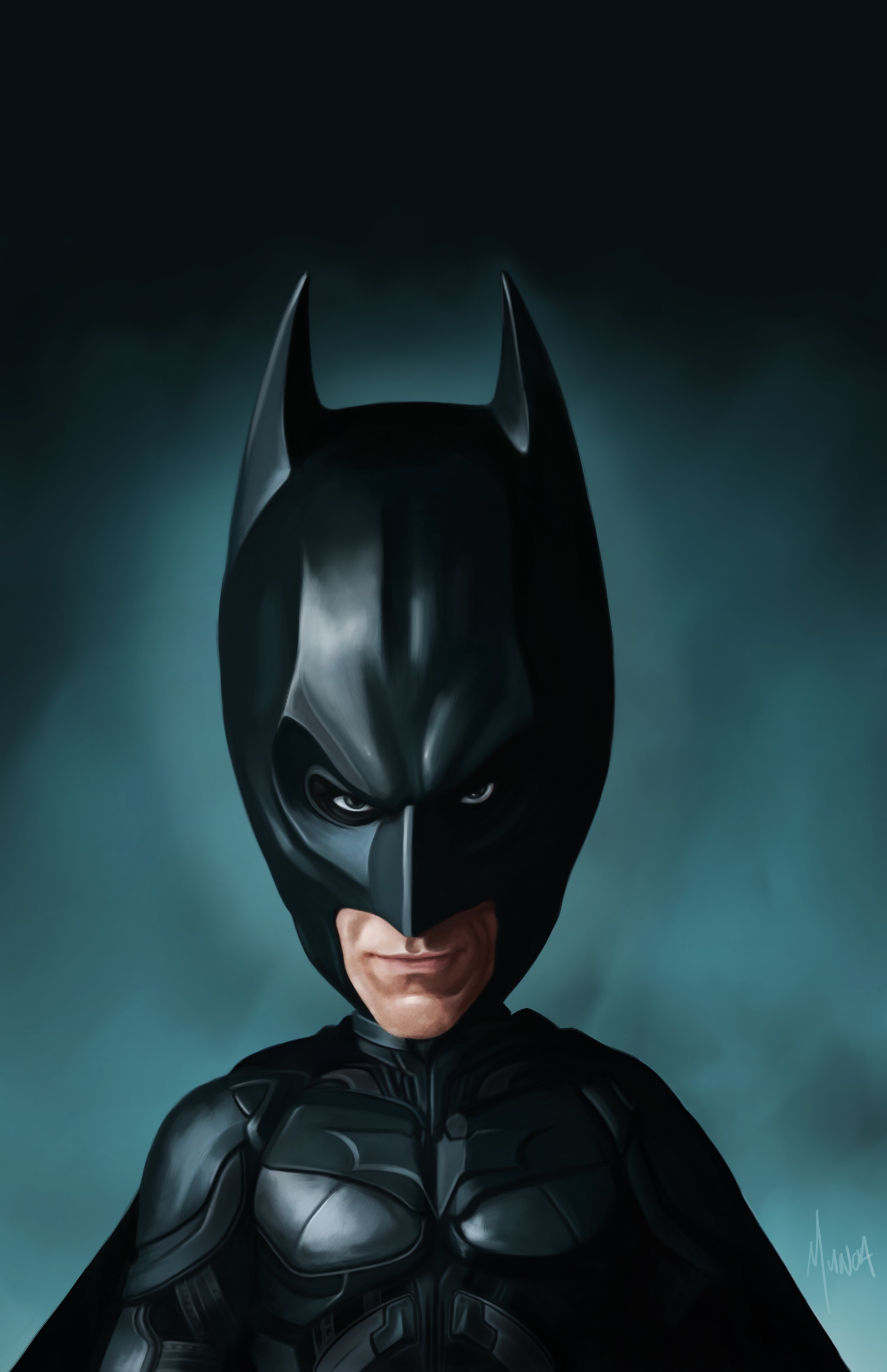 Último agujas del reloj Elevado Batman — Adam Munoa