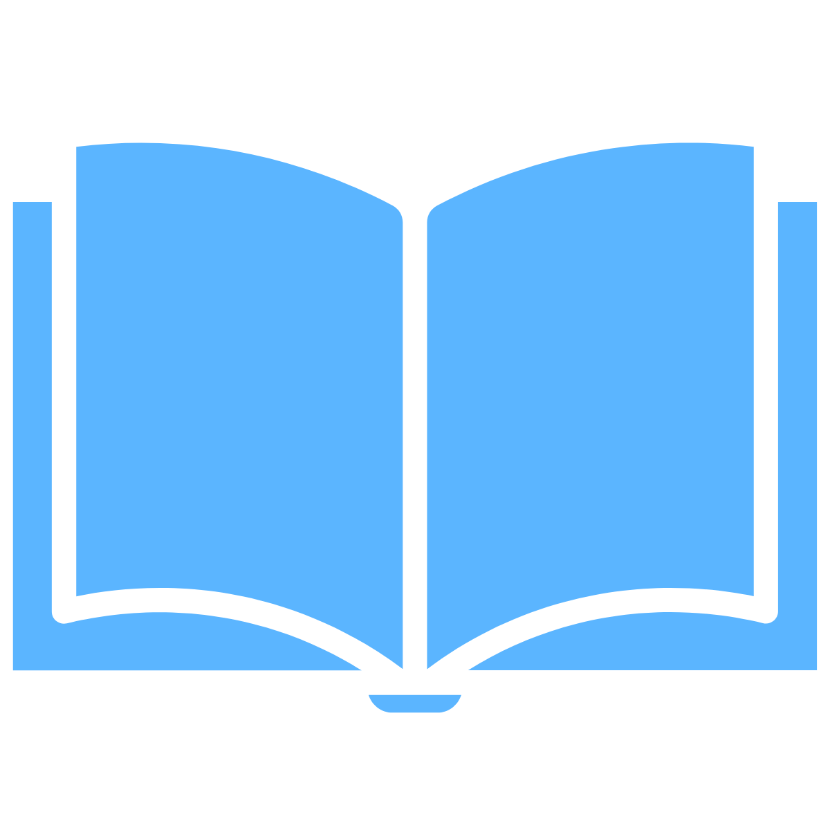 An icon of an open book.