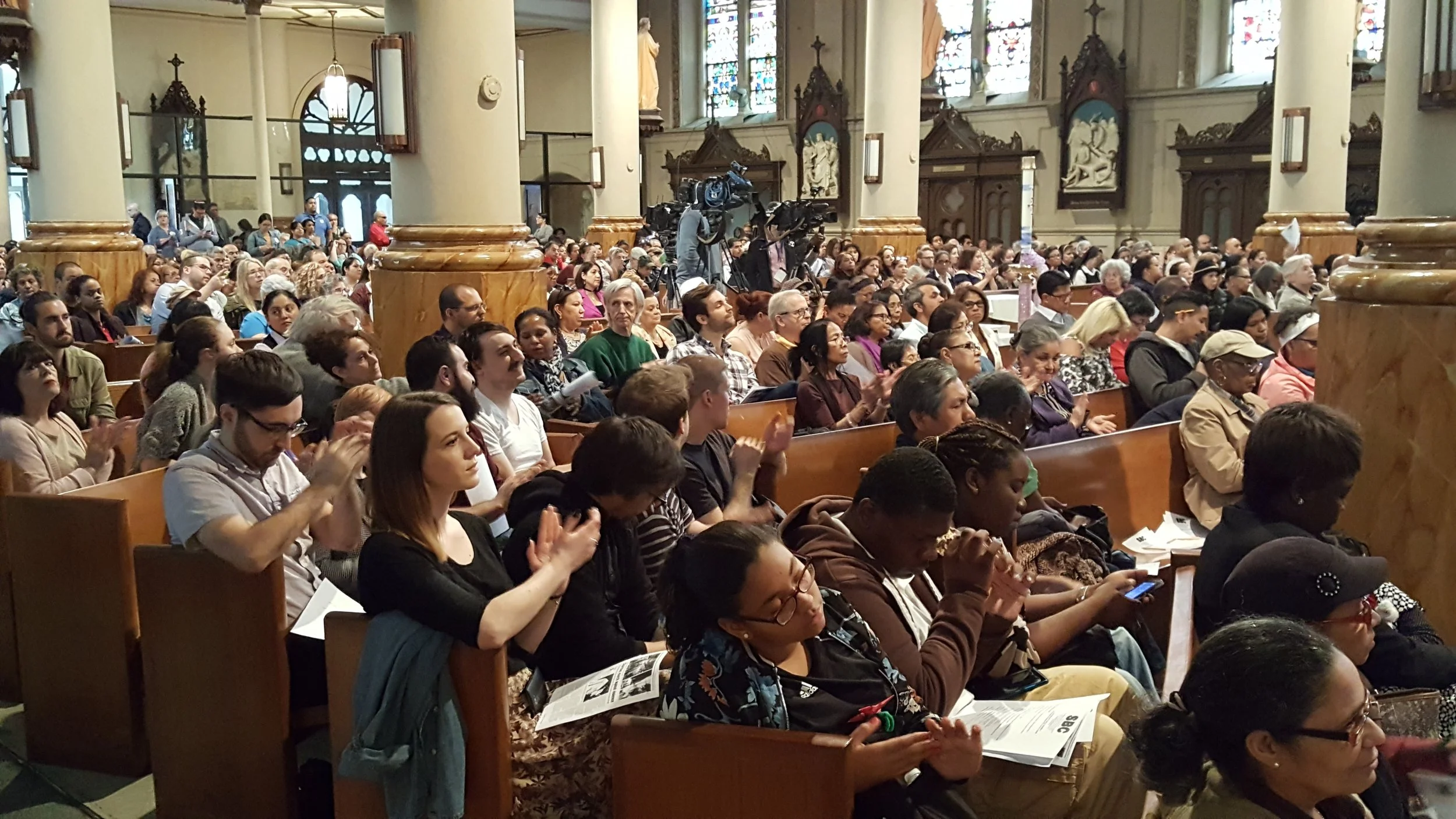 Together Because with a crowd of 650+ other NYC leaders