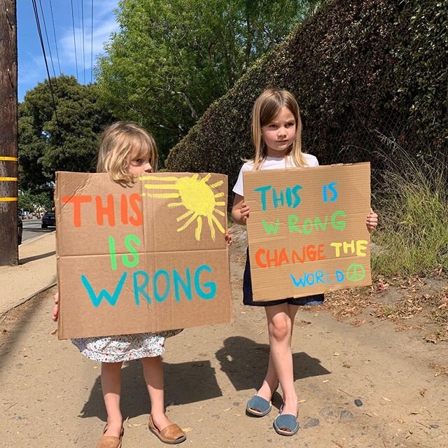 From our little valley street corners to the small town of Kanab, UT we passed through on our cross country road trip, people are finding their voice. Not everyone is able to join a crowded demonstration right now, but that&rsquo;s not the only way f