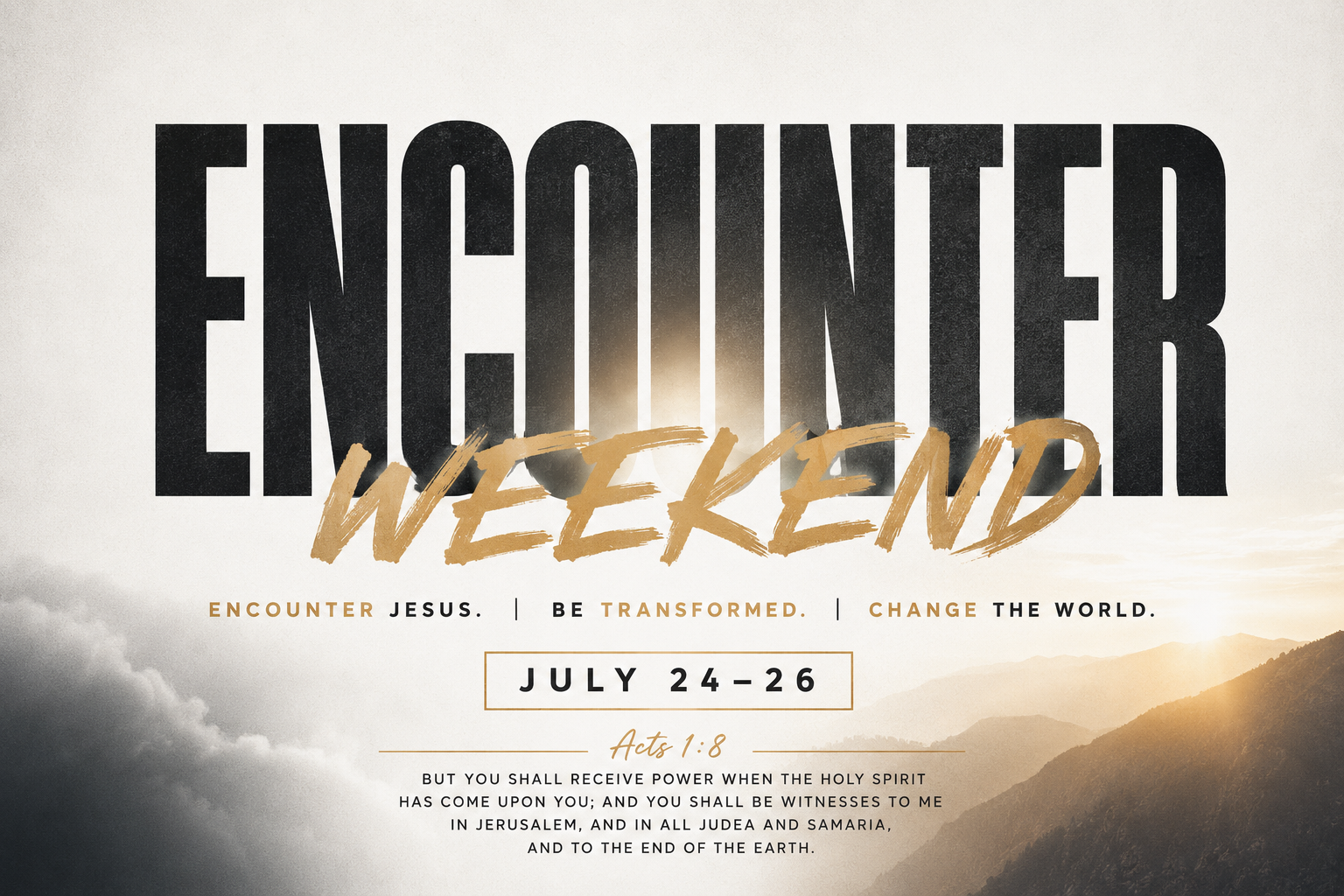 Encounter Weekend 
