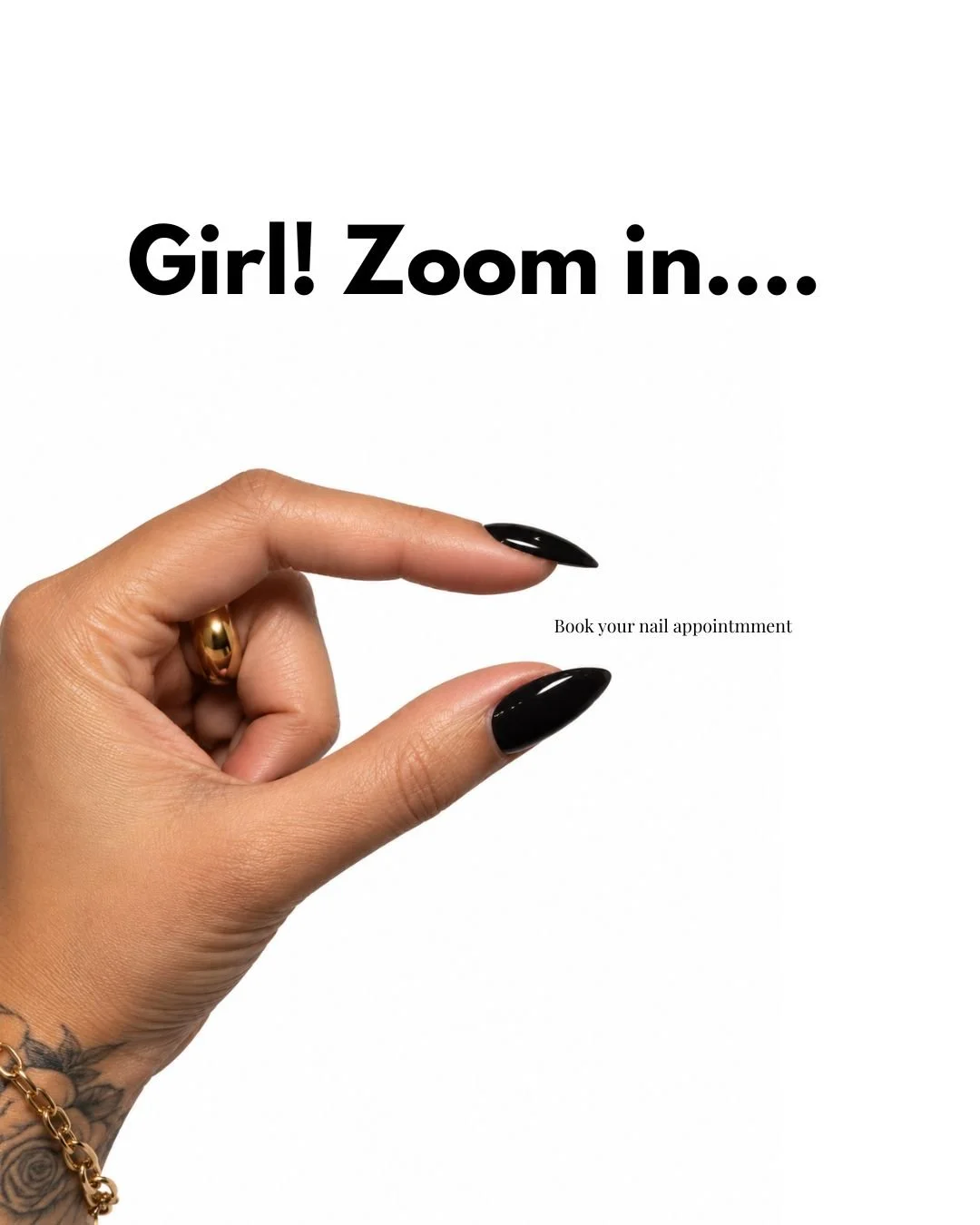 Girl Zoom In Post