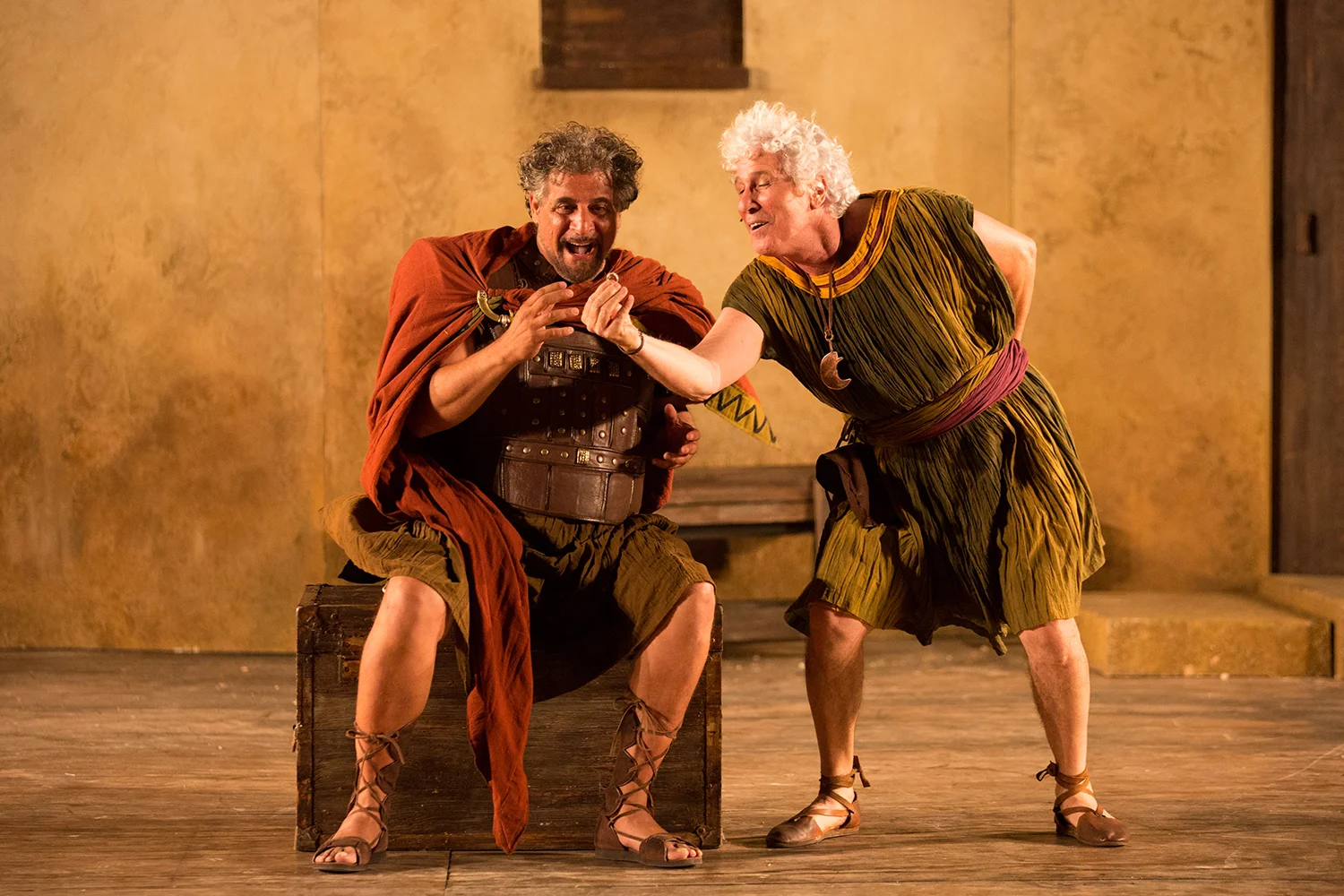 Il Vantone, with Ninetto Davoli and Edoardo Siravo 