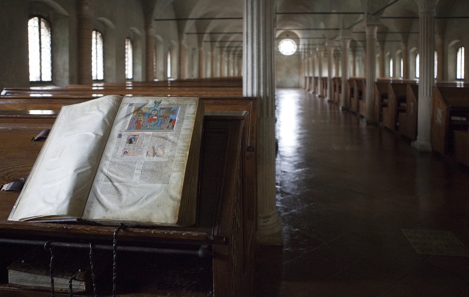  Biblioteca Malatestiana, Cesena, Italy 