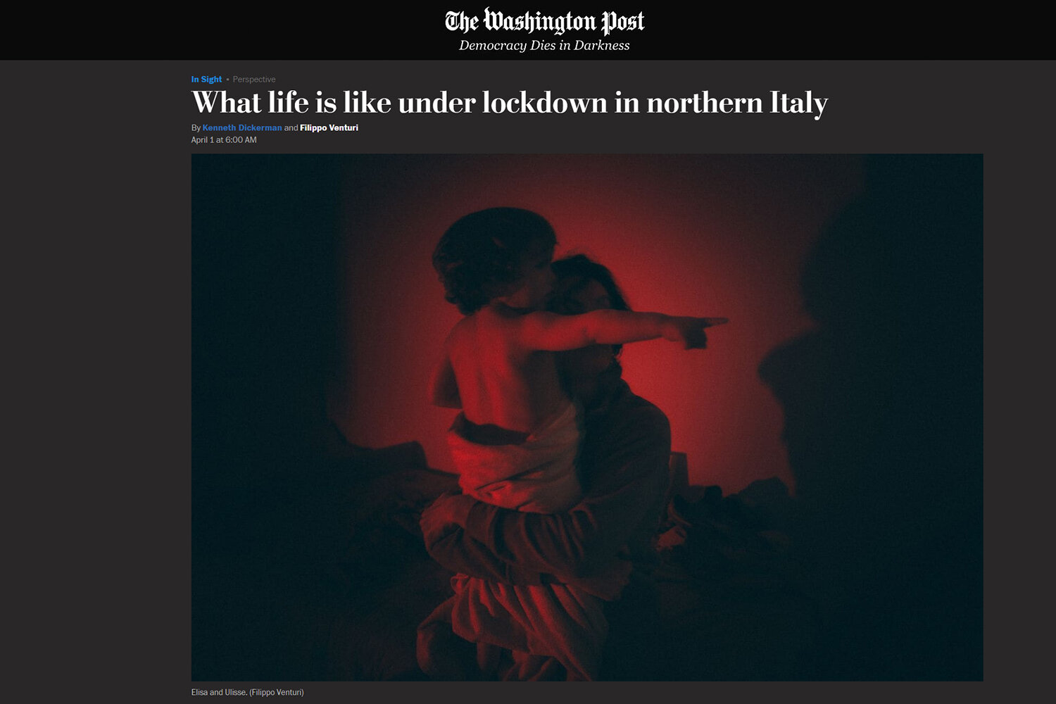  “Birdcage” has been published on The Washington Post 