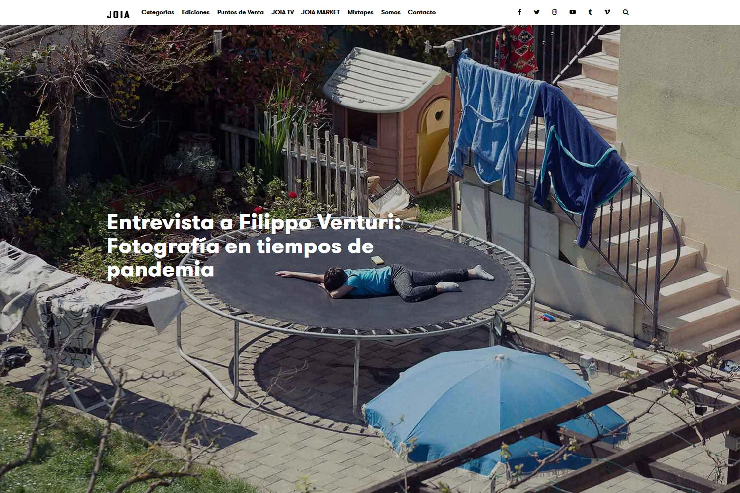  “Yard Time” has been published on Joia Magazine 