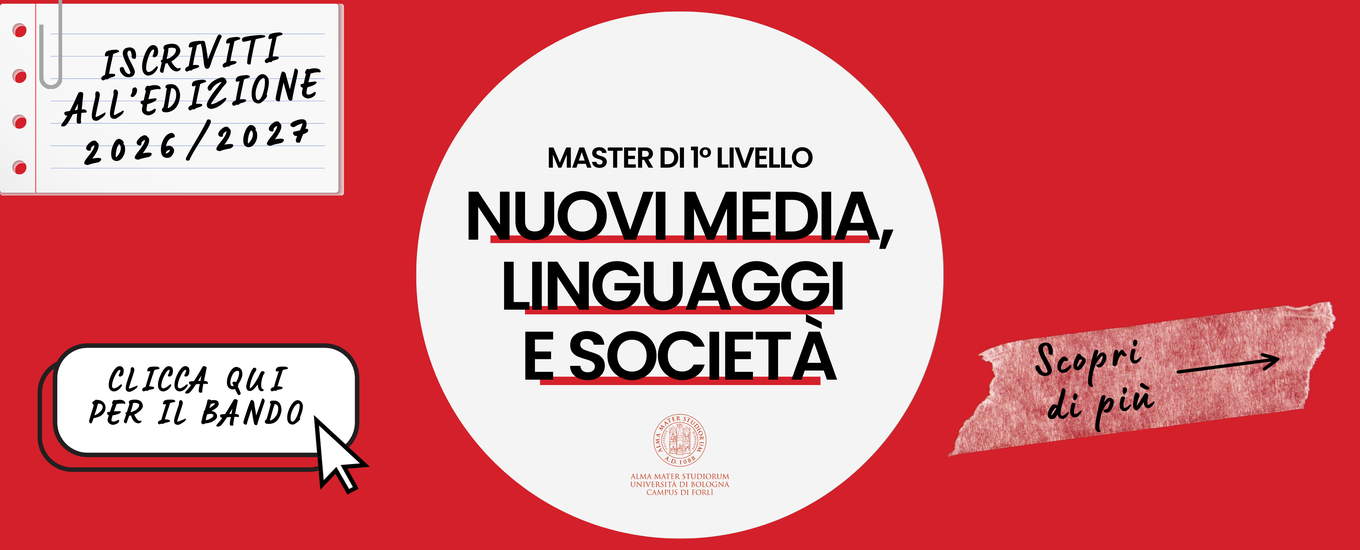 Master Nuovi Media, Linguaggi e Società