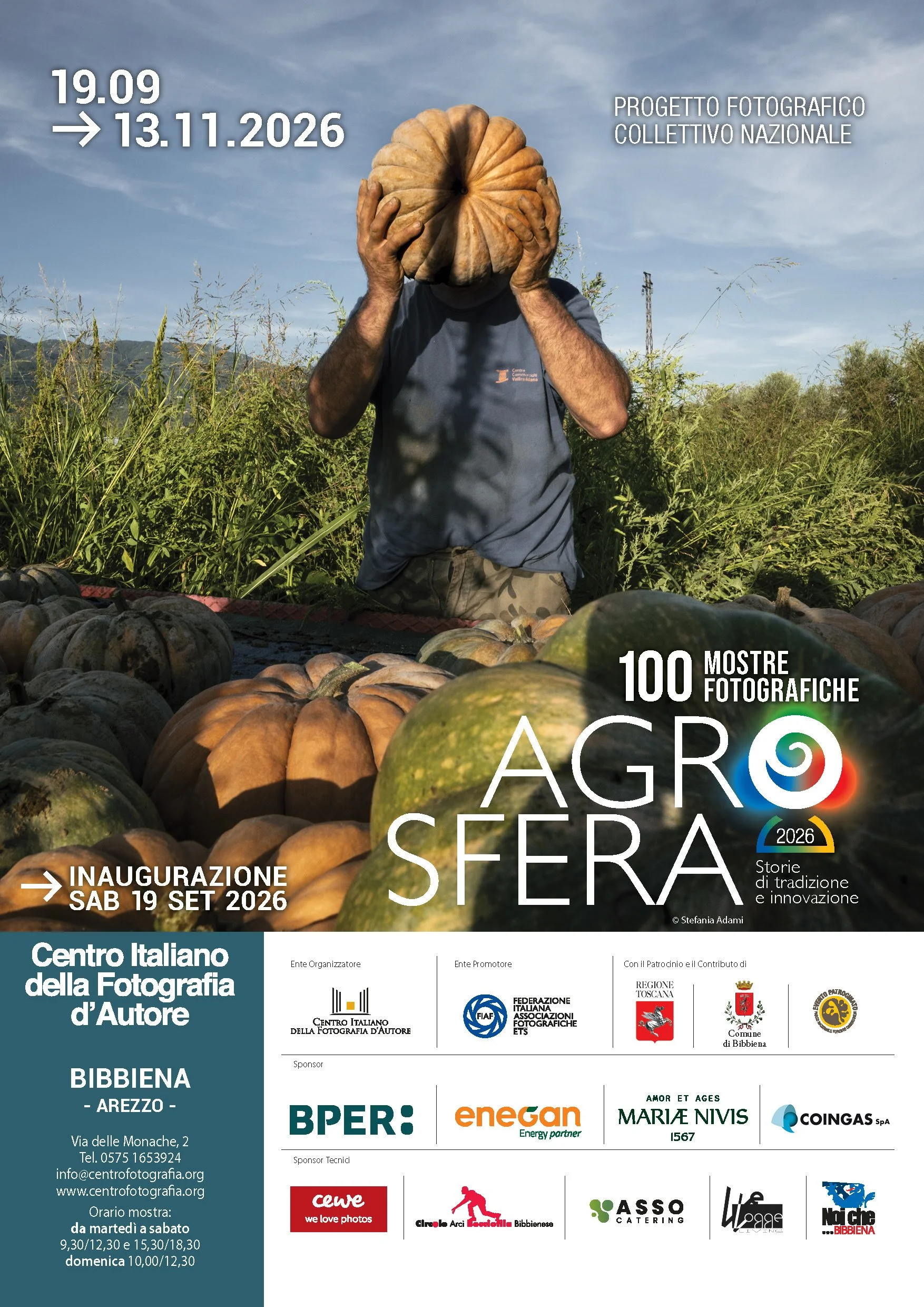 Inaugurazione della mostra del progetto Agrosfera