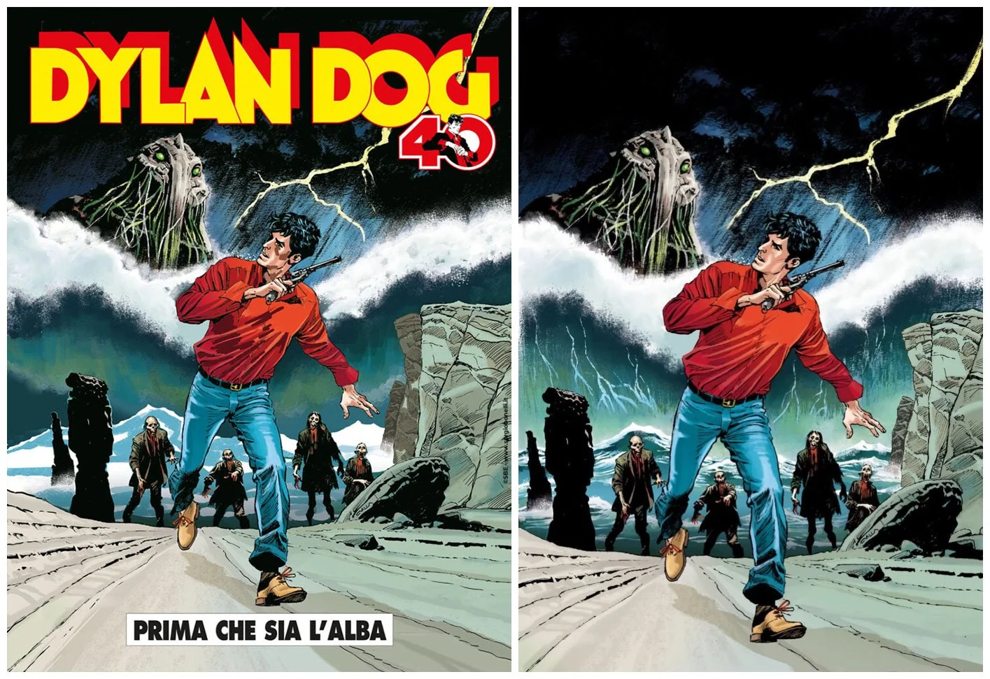 Dylan Dog 481: Il "giallo" della copertina di Claudio Villa