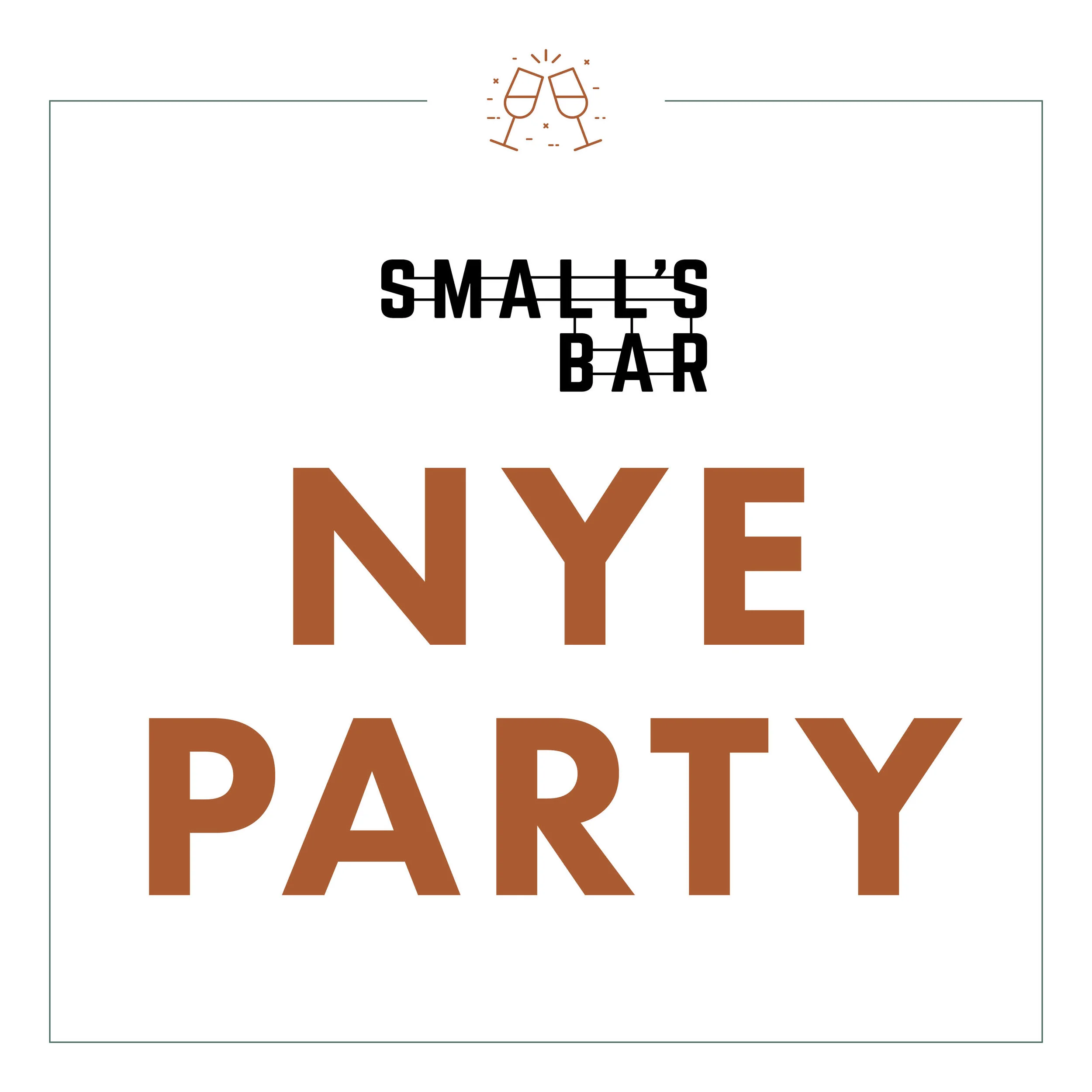 NYE Hampton's themed party at Small's Bar!