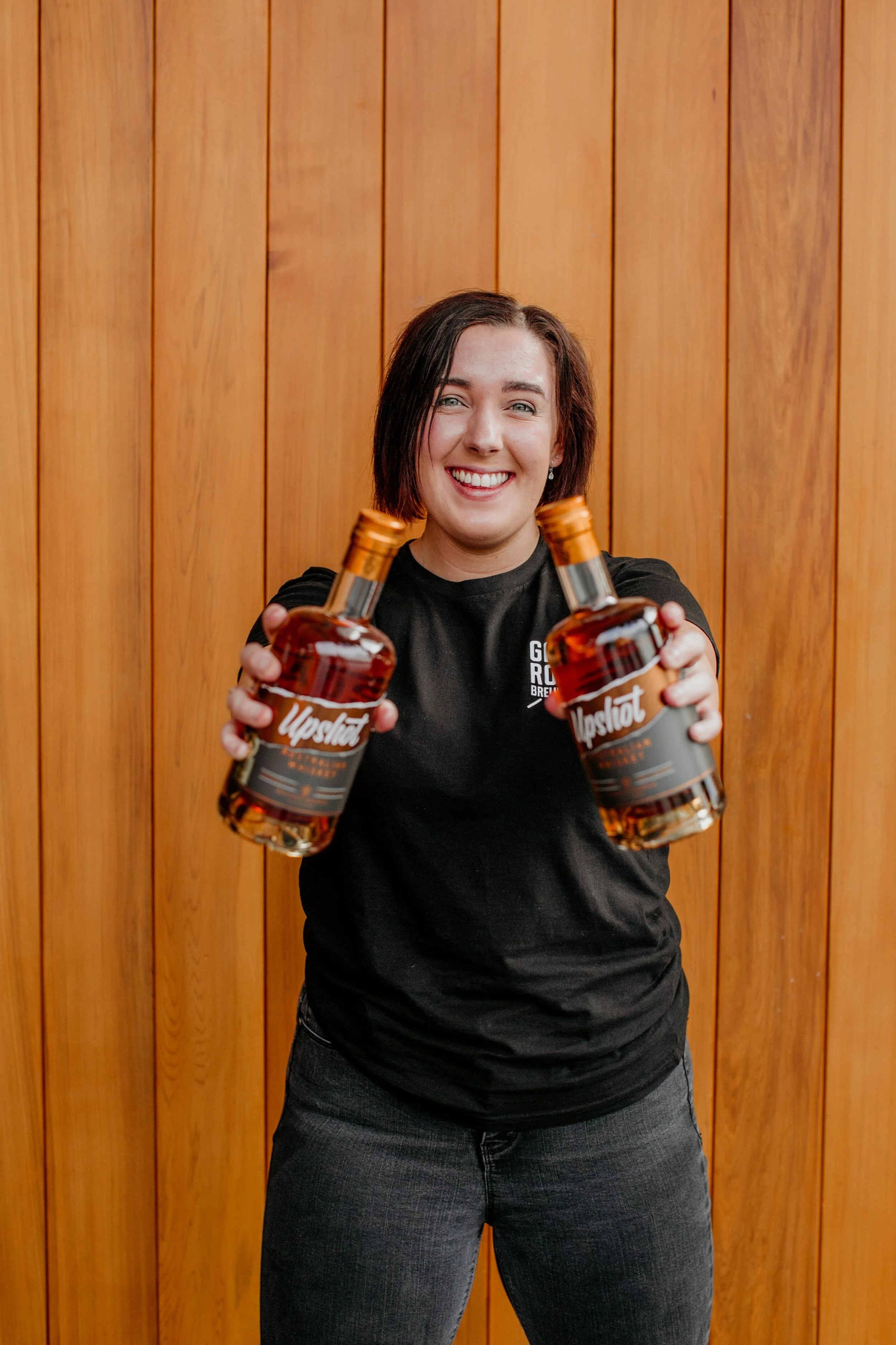 Aislinn's favourite local pick... Whipper Snapper Distillery's Upshot Whiskey!
