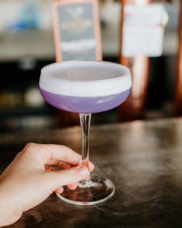 The Amethyst Fizz 👩&zwj;🎤👨&zwj;🎤 Don't ask questions... just head into Small's Bar and try it!