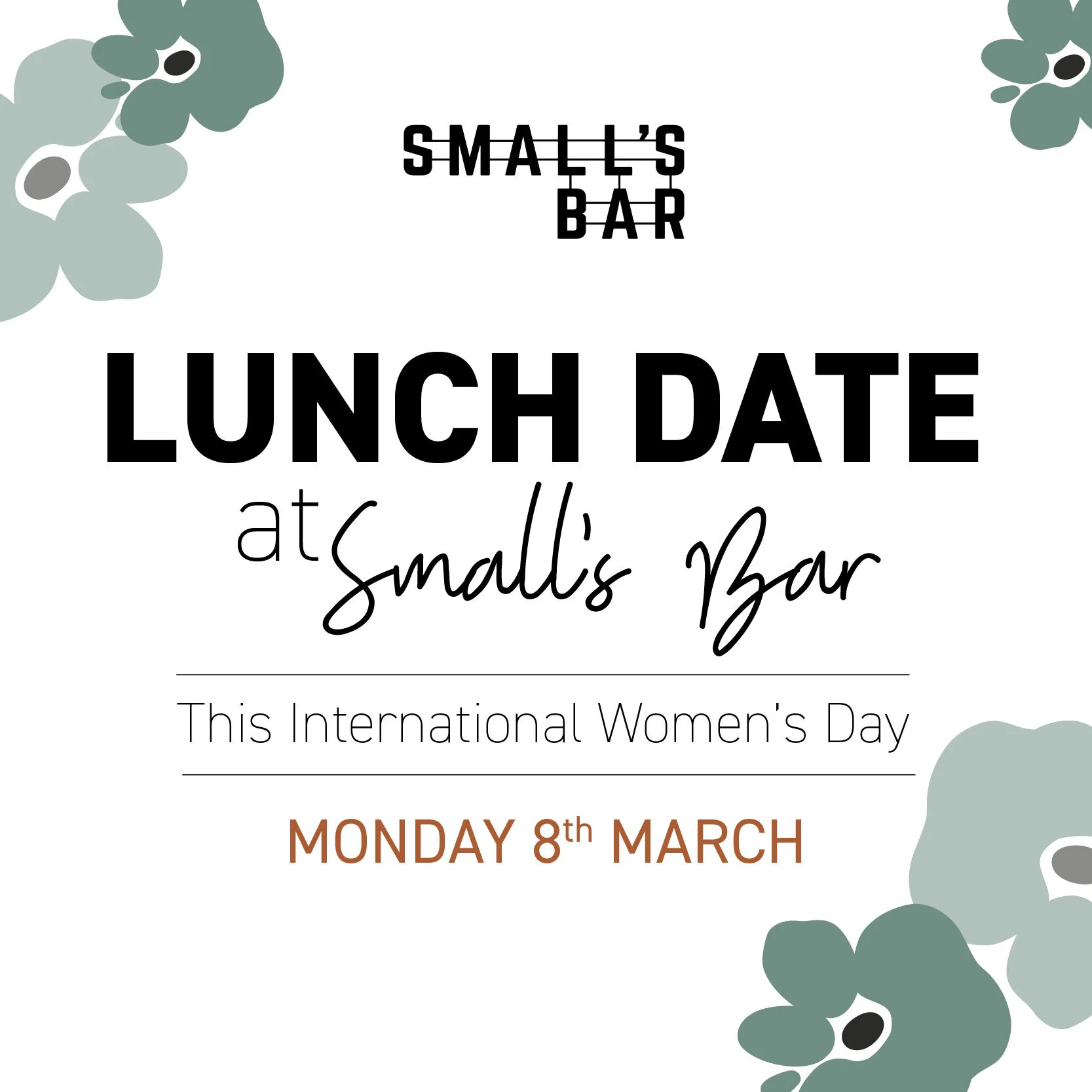LUNCH DATE this International Women's Day