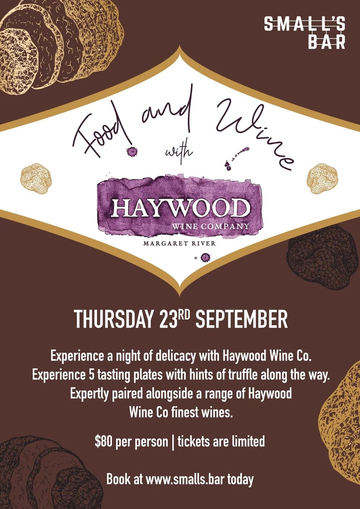 Haywood Wine Company - 23rd September Tasting Night