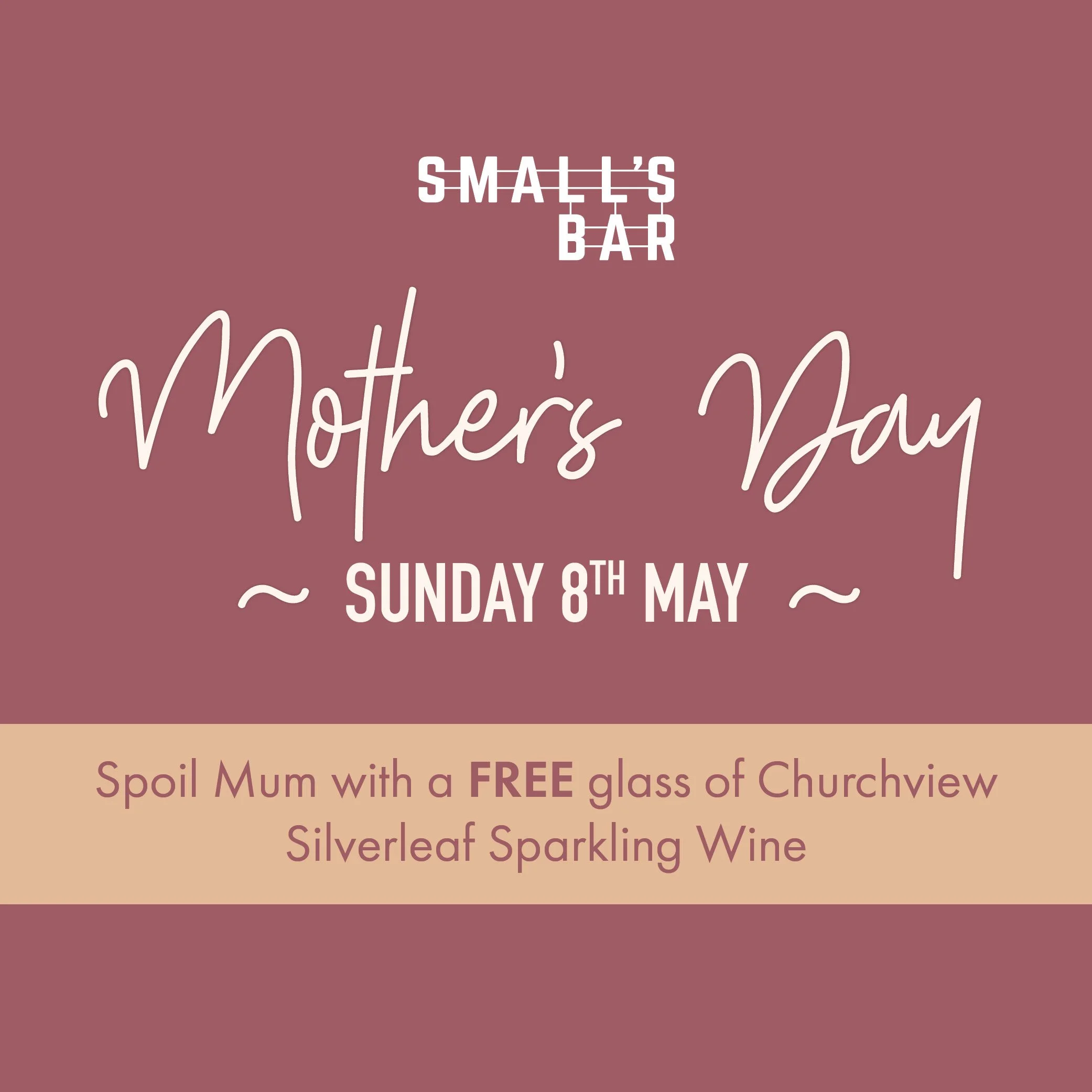 Mother's Day at Small's Bar
