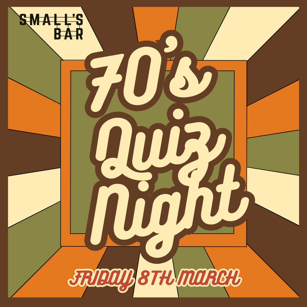 🕺Boogie with us for our 70's Quiz Night! 🕺