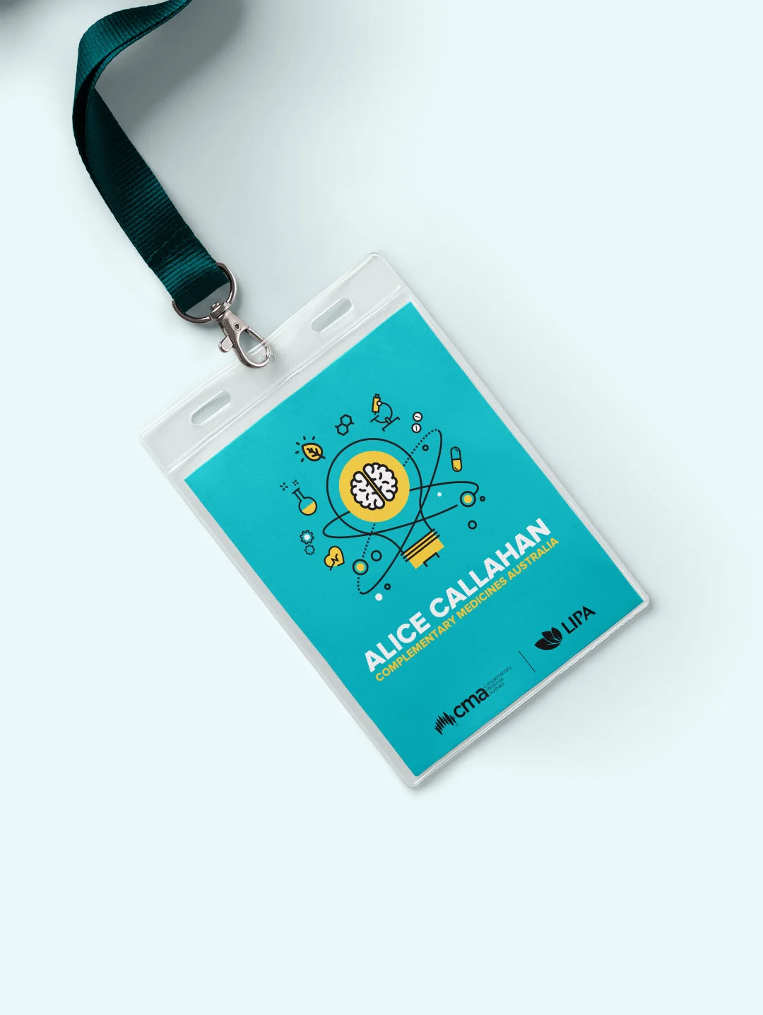 Event branding design - CMA Name tag