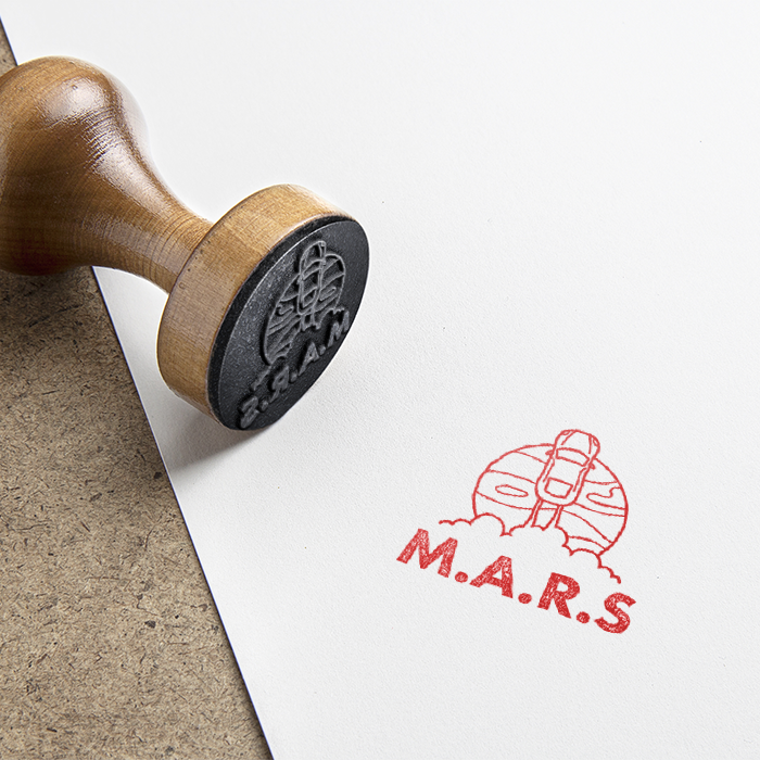 Rubber stamp design Sydney