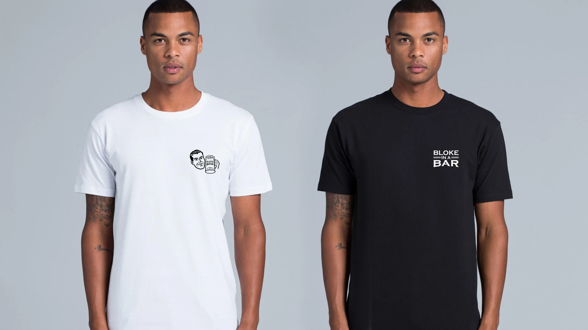 Bloke In A Bar T-shirt design Manly, Sydney