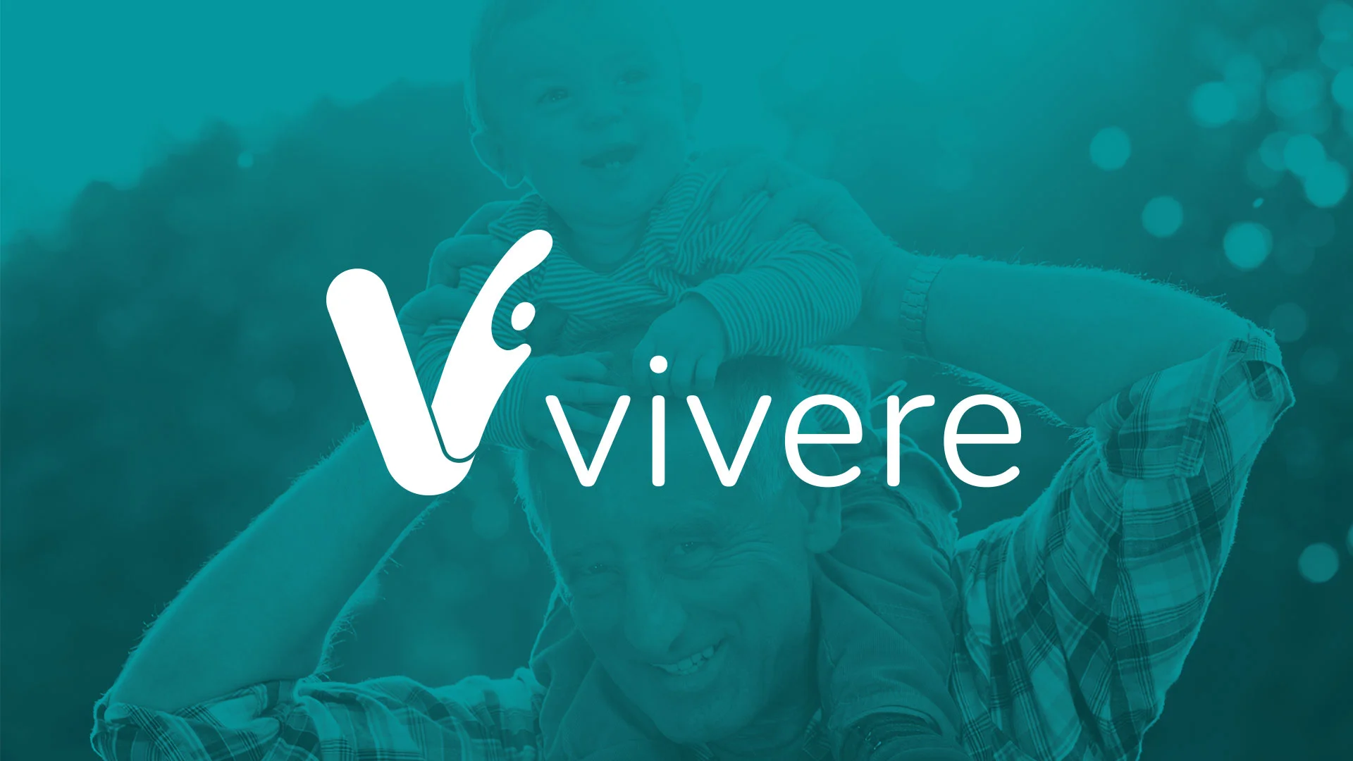 Vivere logo white version