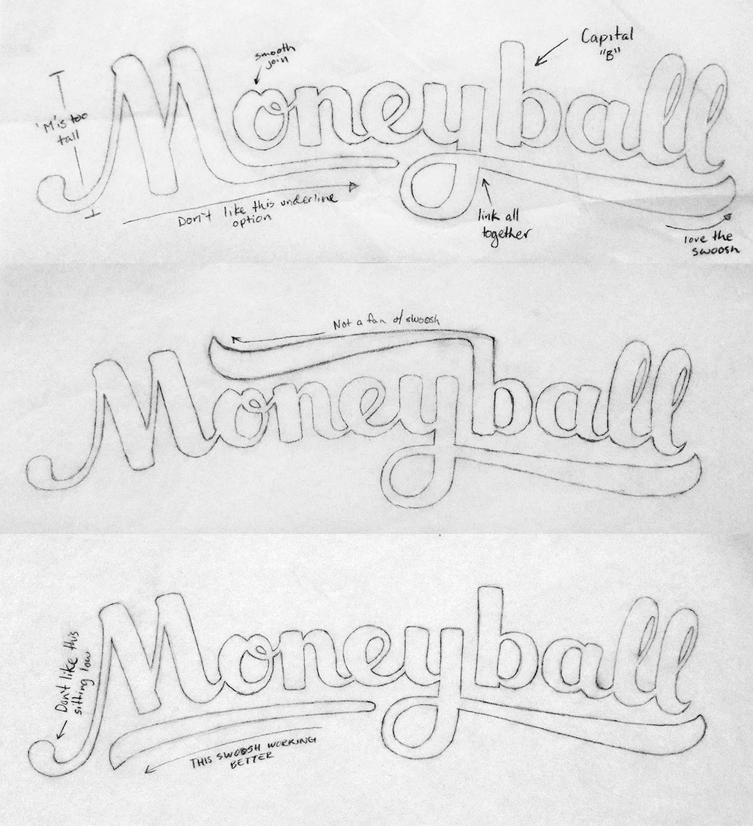 Moneyball work in progress