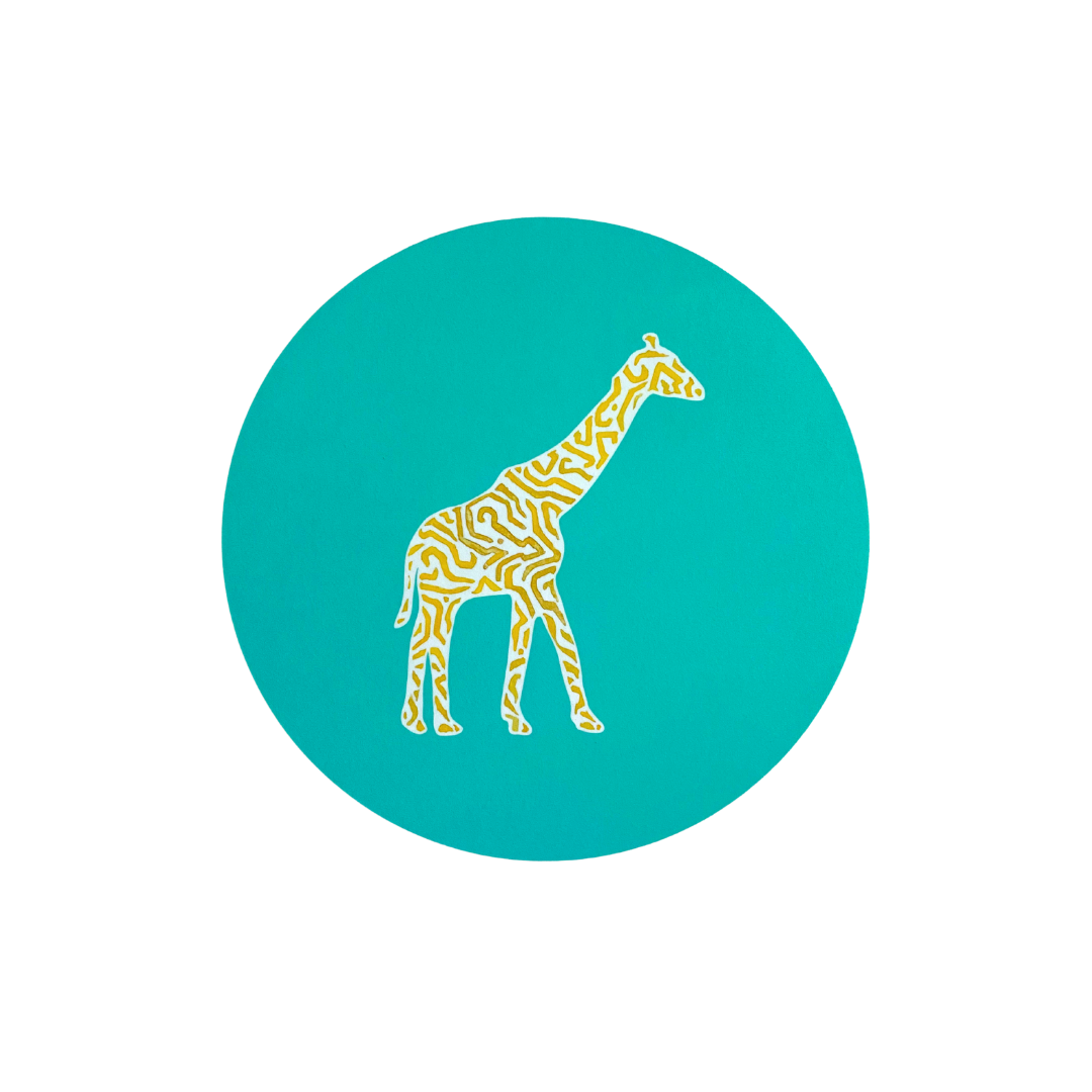 Giraffe coaster teal.png