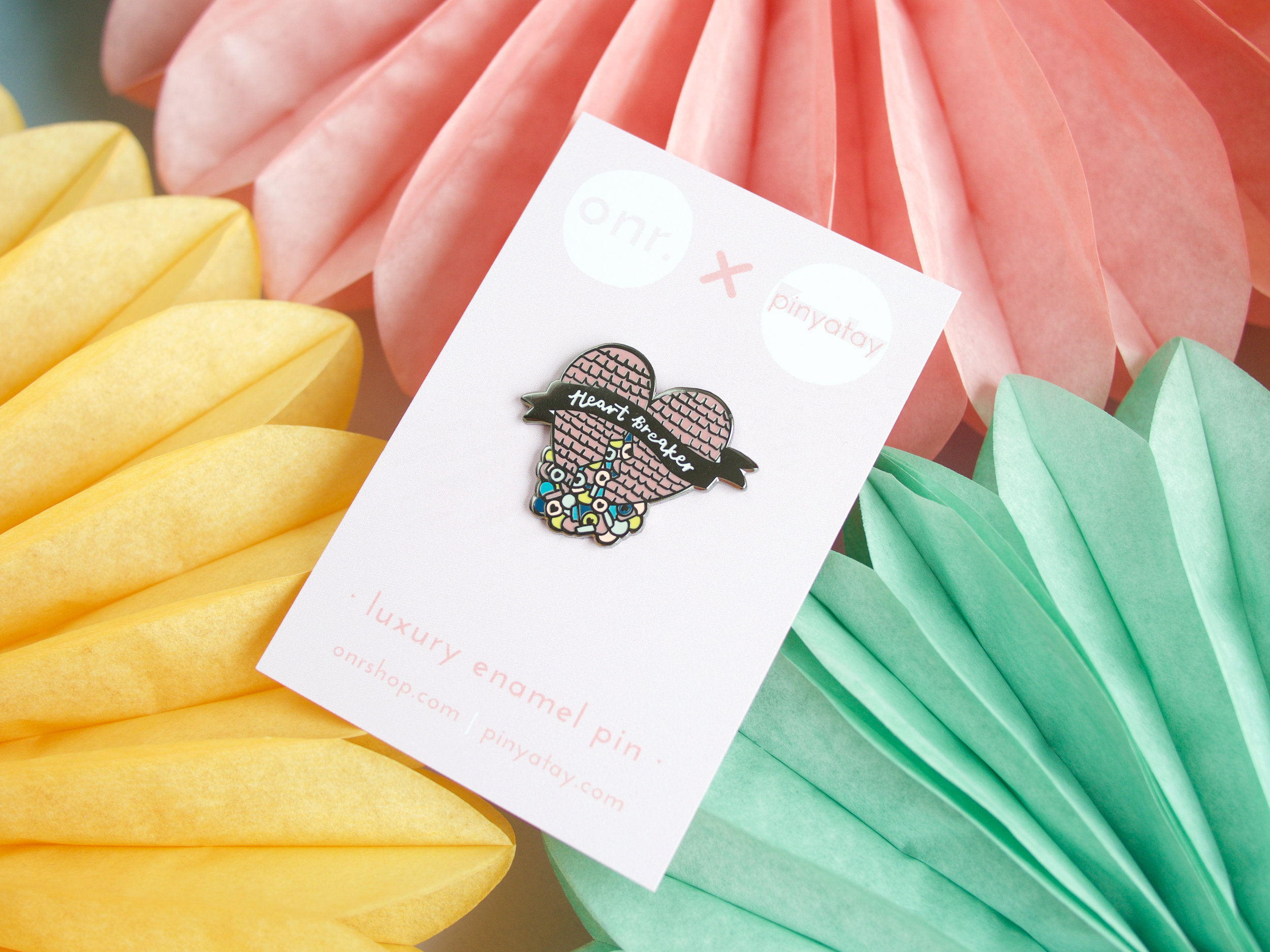 ONR + Pinyatay Heartbreaker Pin