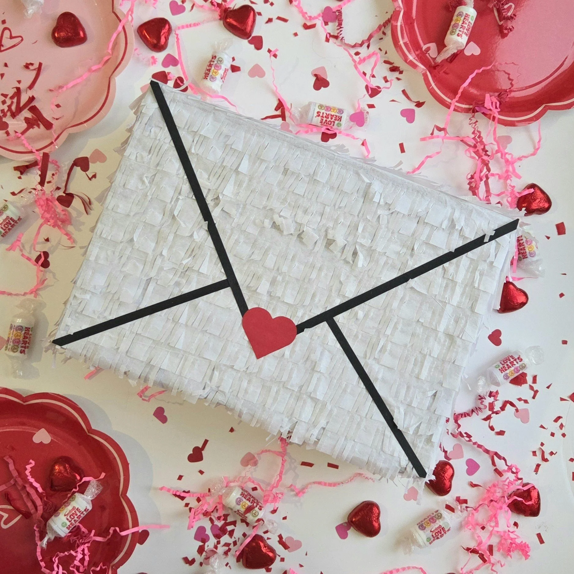 Secret Admirer Love Letter Pinata - Filled