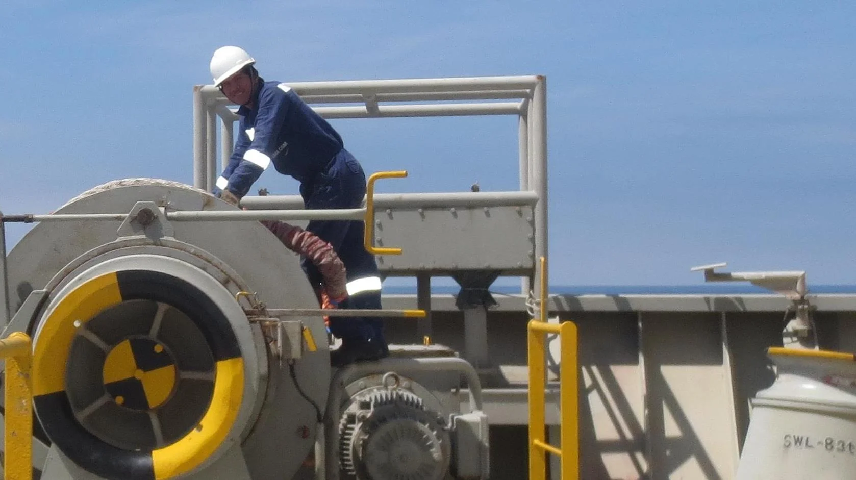 Maintaining the winches