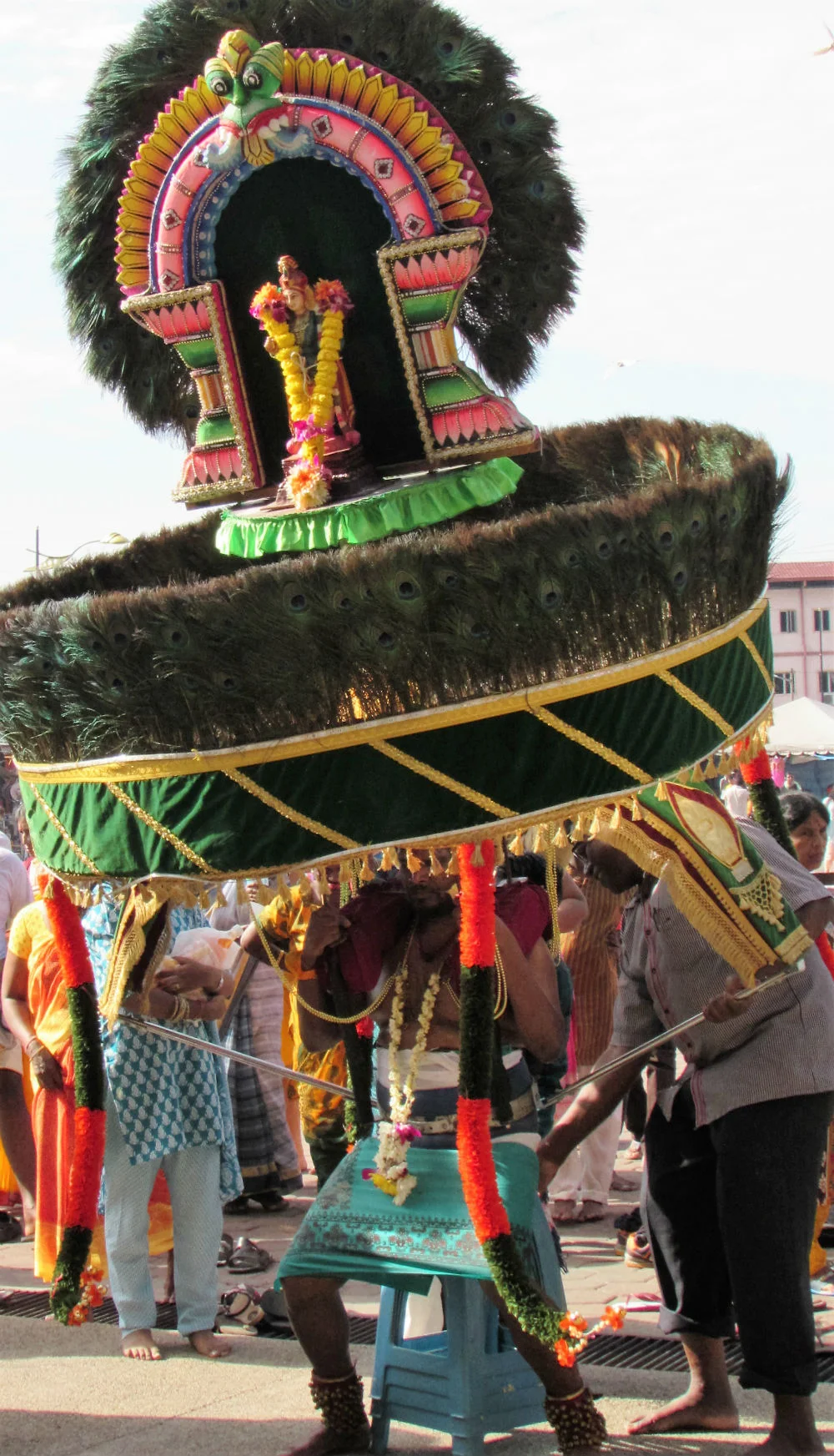 Kavadi bearer