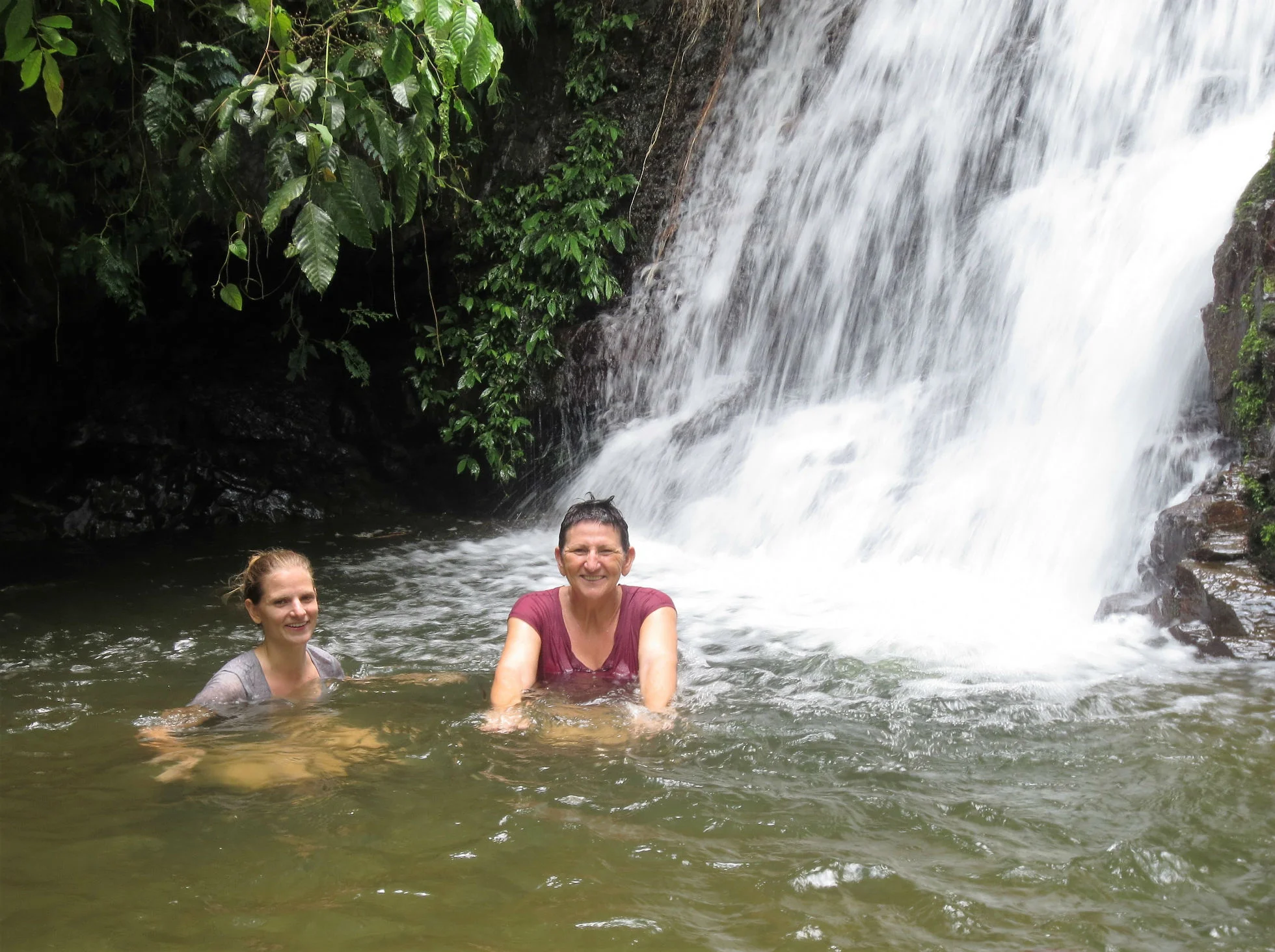 Refreshing waterfall