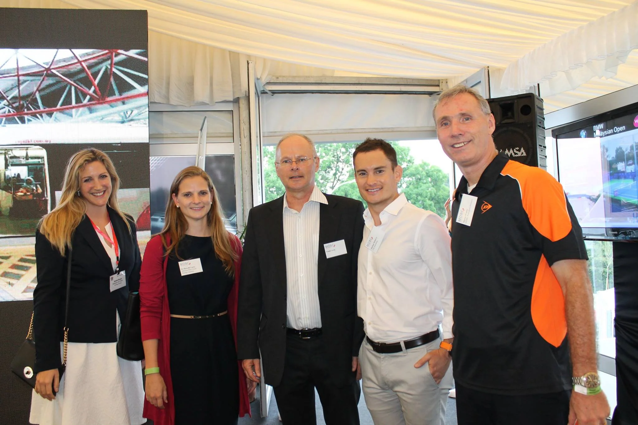 Networking at Malaysian Dutch Business Council during the 2016 BMW Tennis Open in Kuala Lumpur