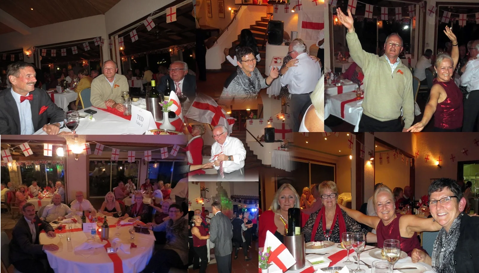 2015 St. George celebration with friends in the Kamares Club house in Paphos, Cyprus