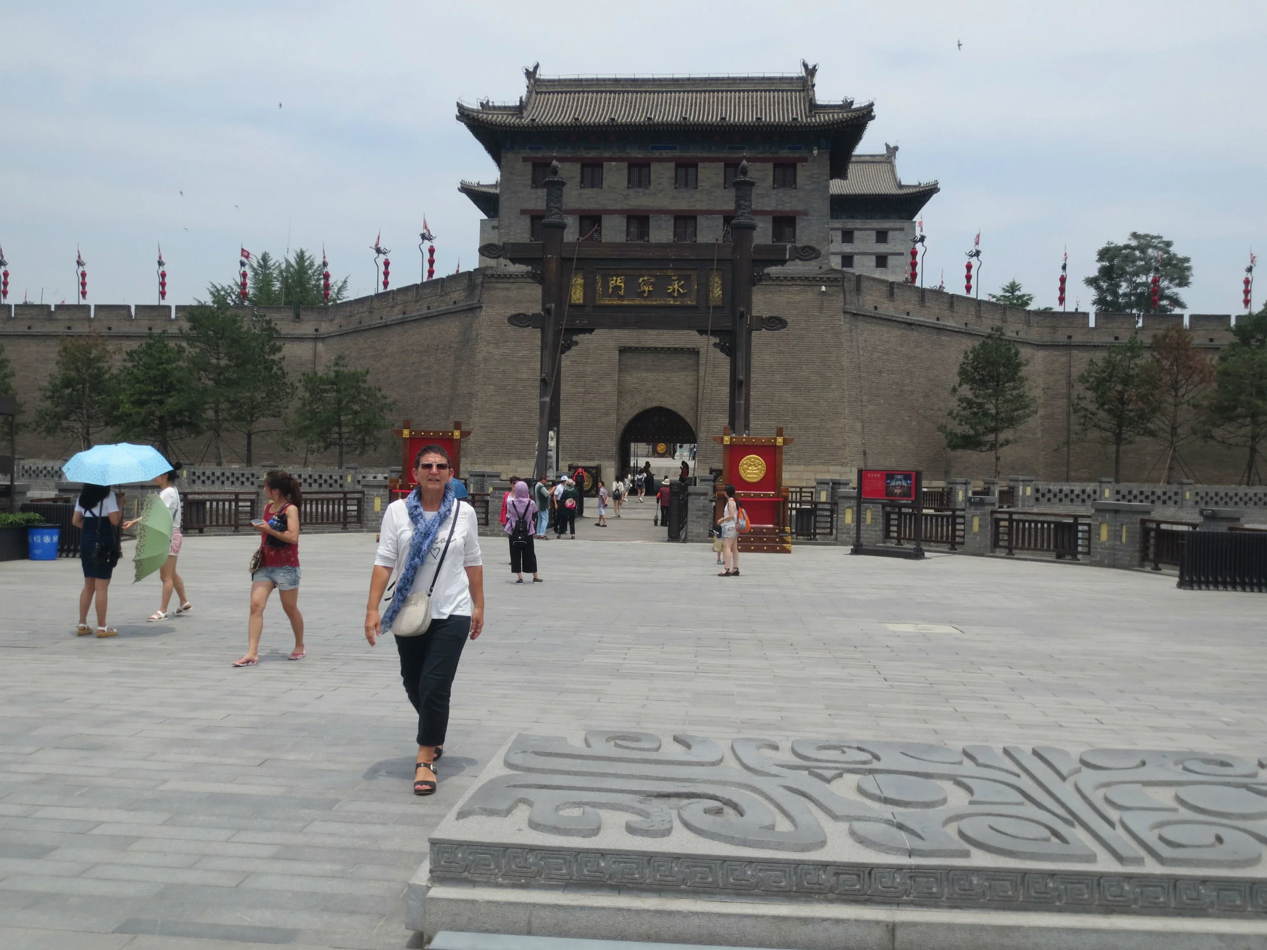 15th century city gate in Xi'an
