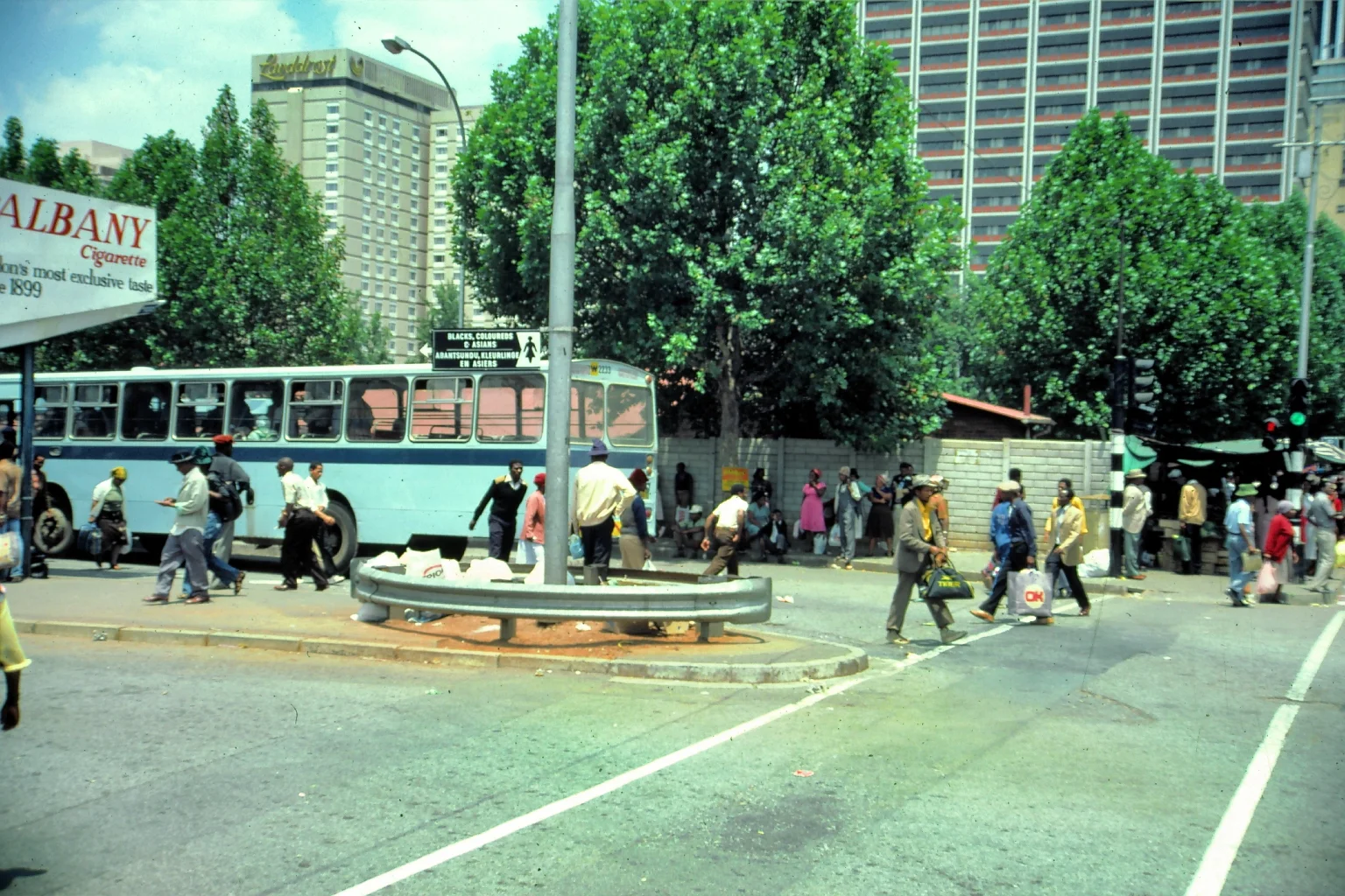 1982 - Putco busses in Johannesburg transported 'non-white' people between the townships and the city