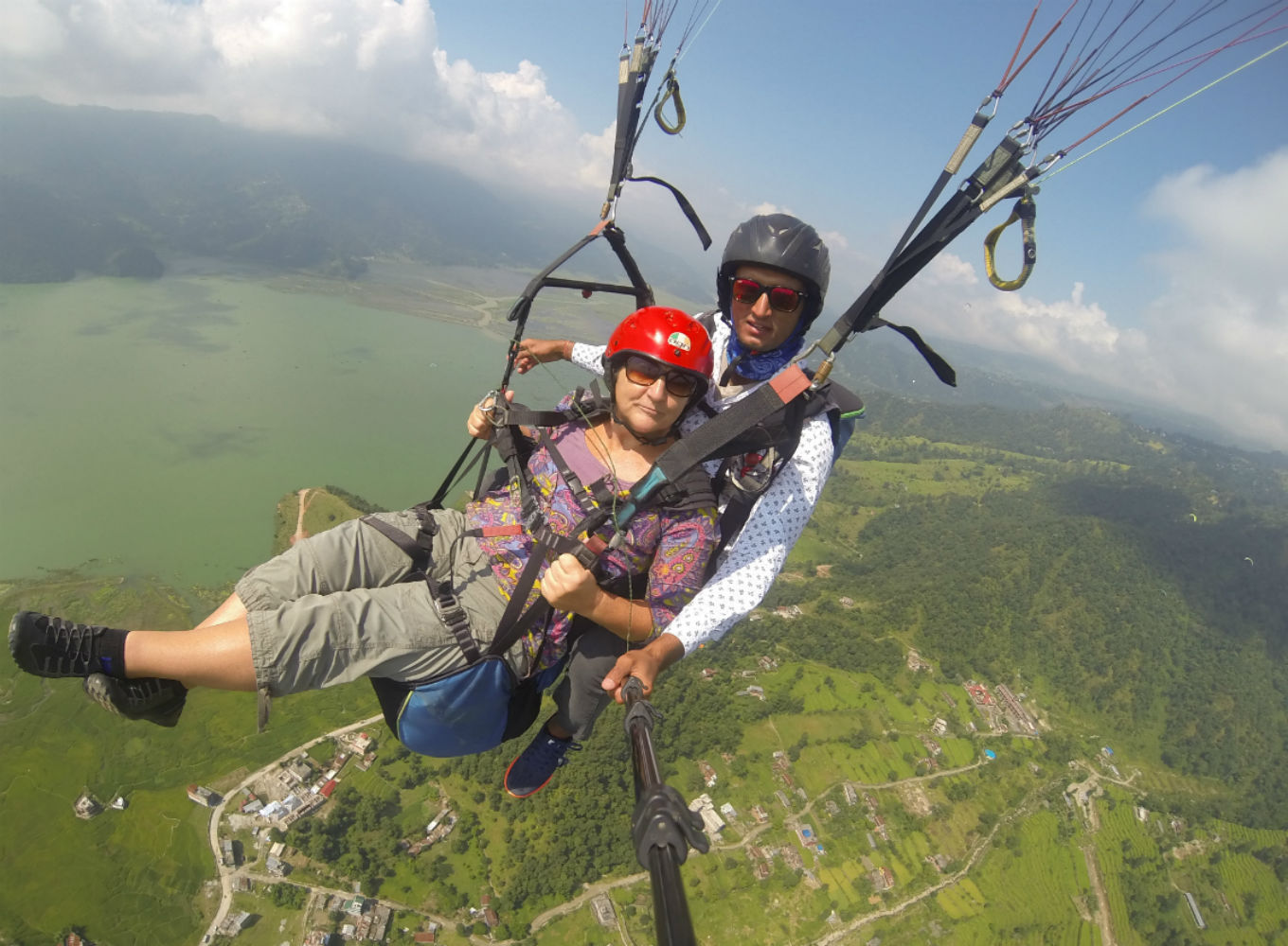 2014  Paragliding, Nepal