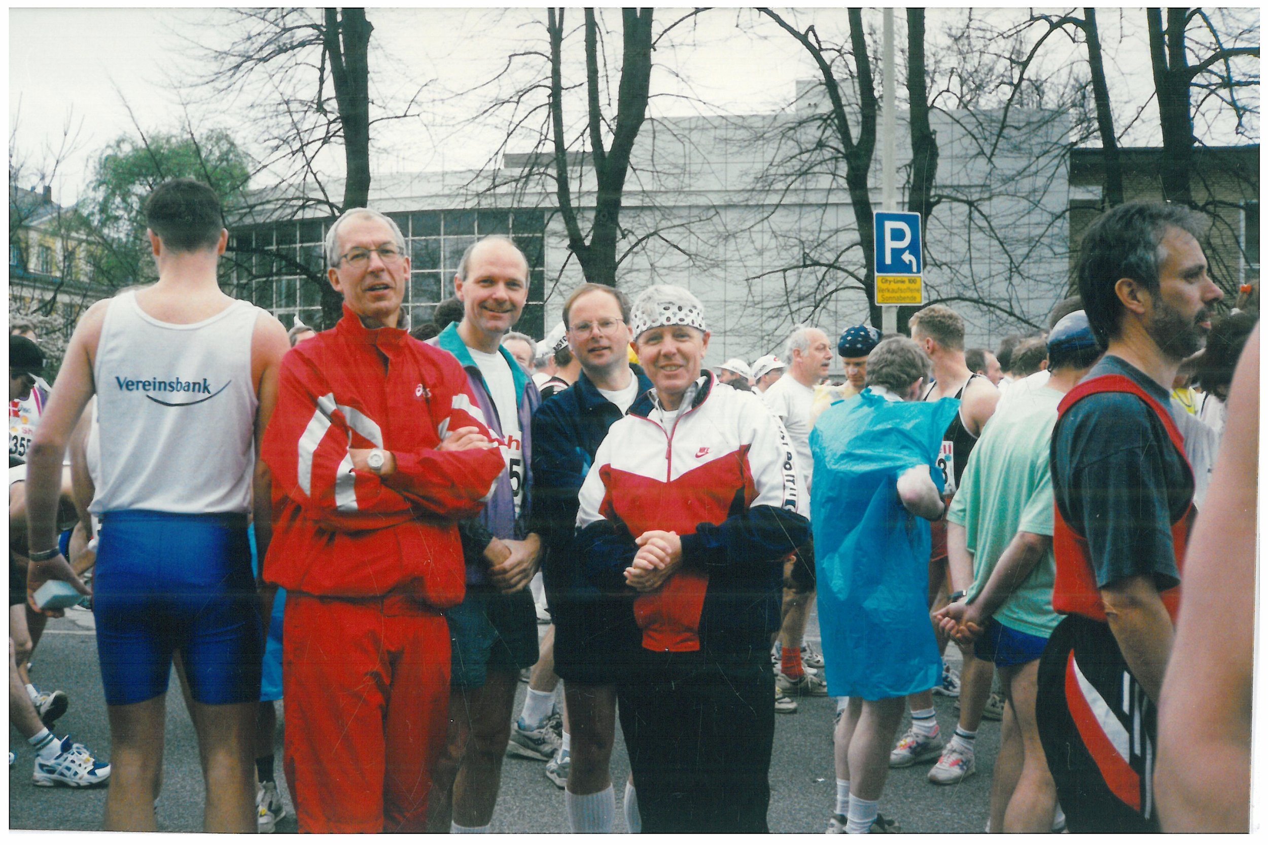 1998 Berlin half marathon before the start