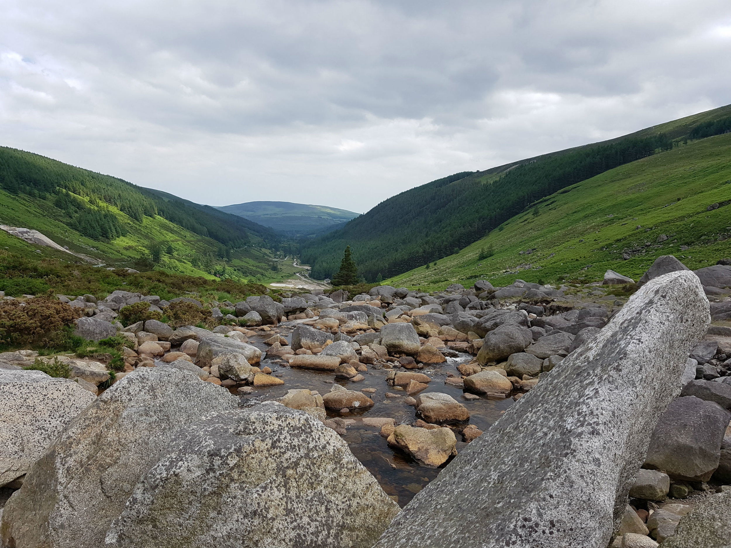 Valley at Glendalough