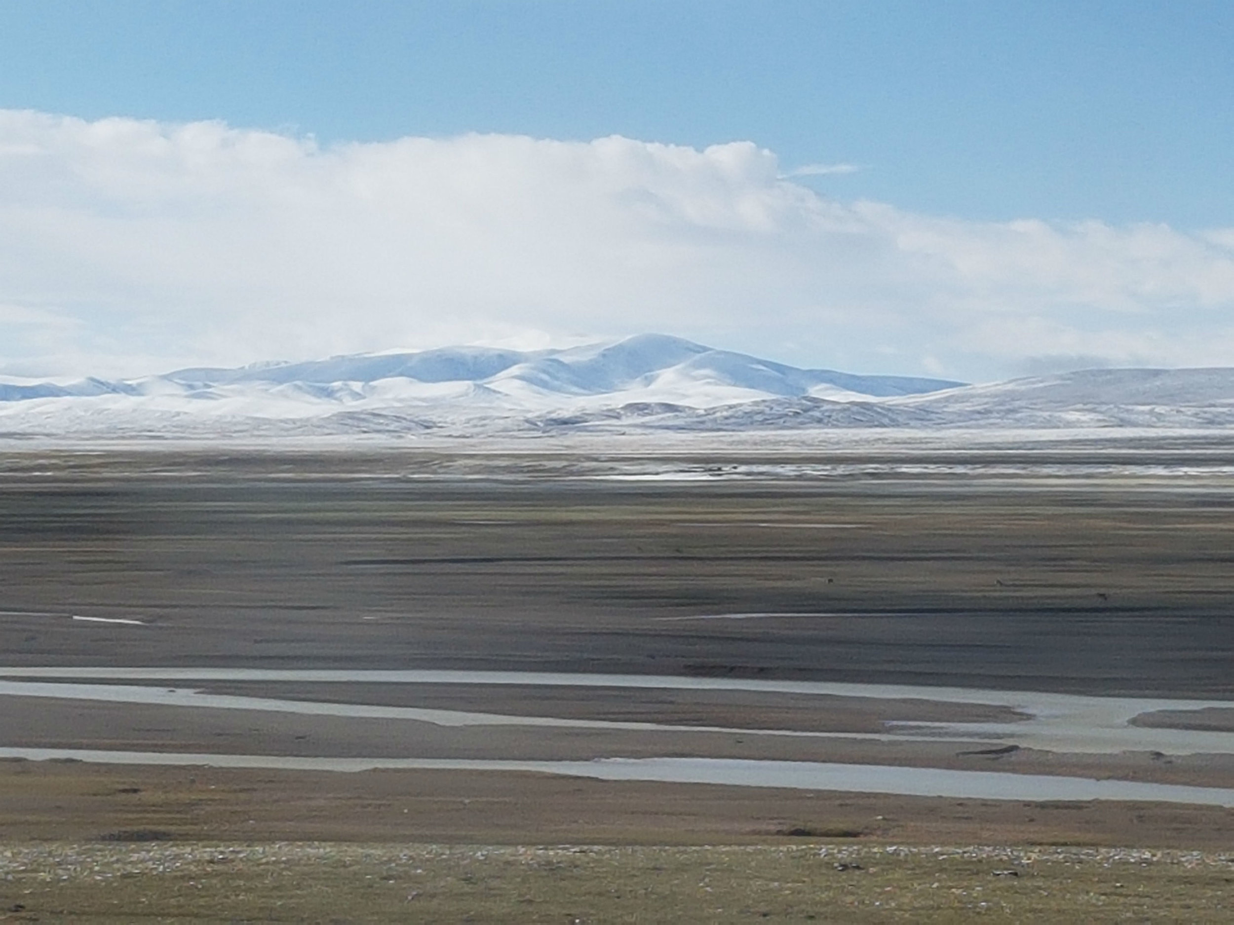 Endless permafrost plains