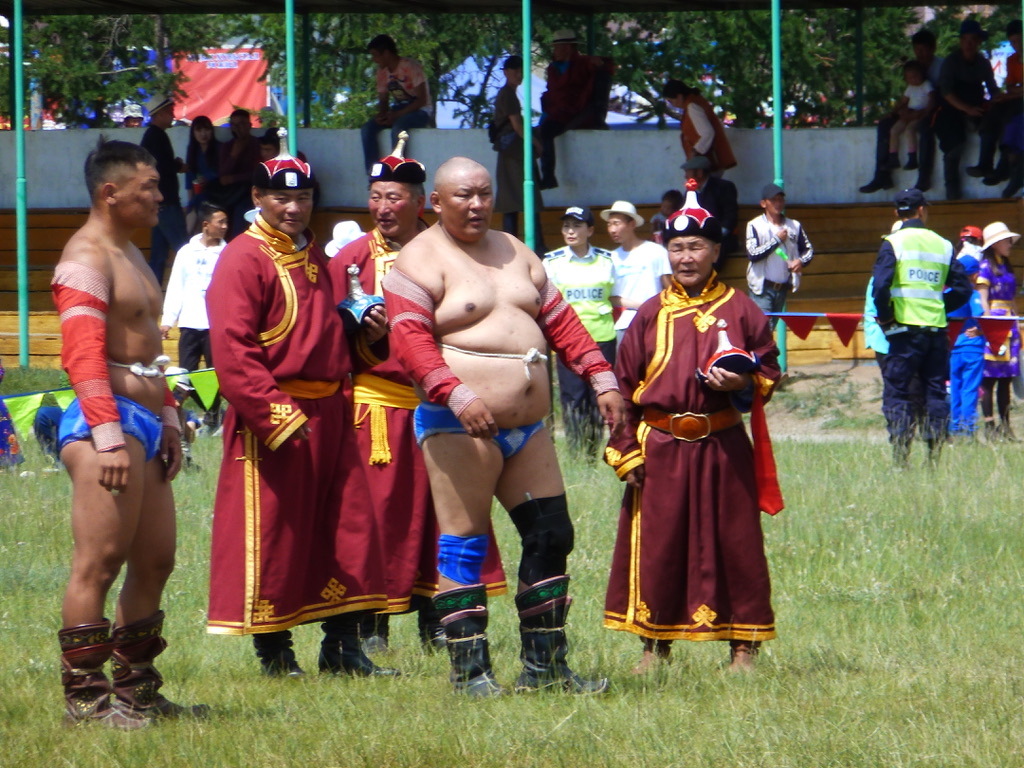 Wrestling is the main sport in Mongolia