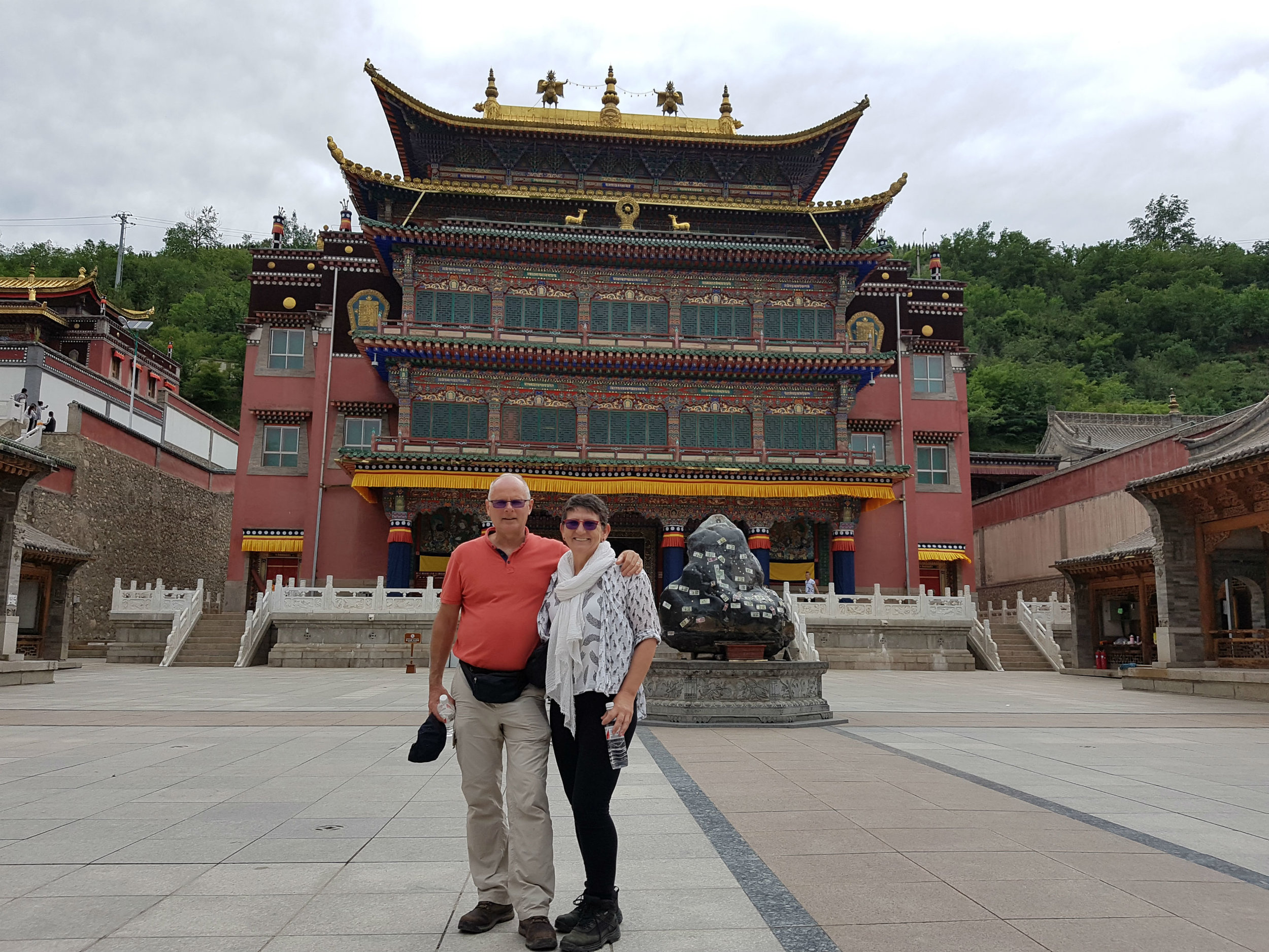 Kumbum monastery prayer hall