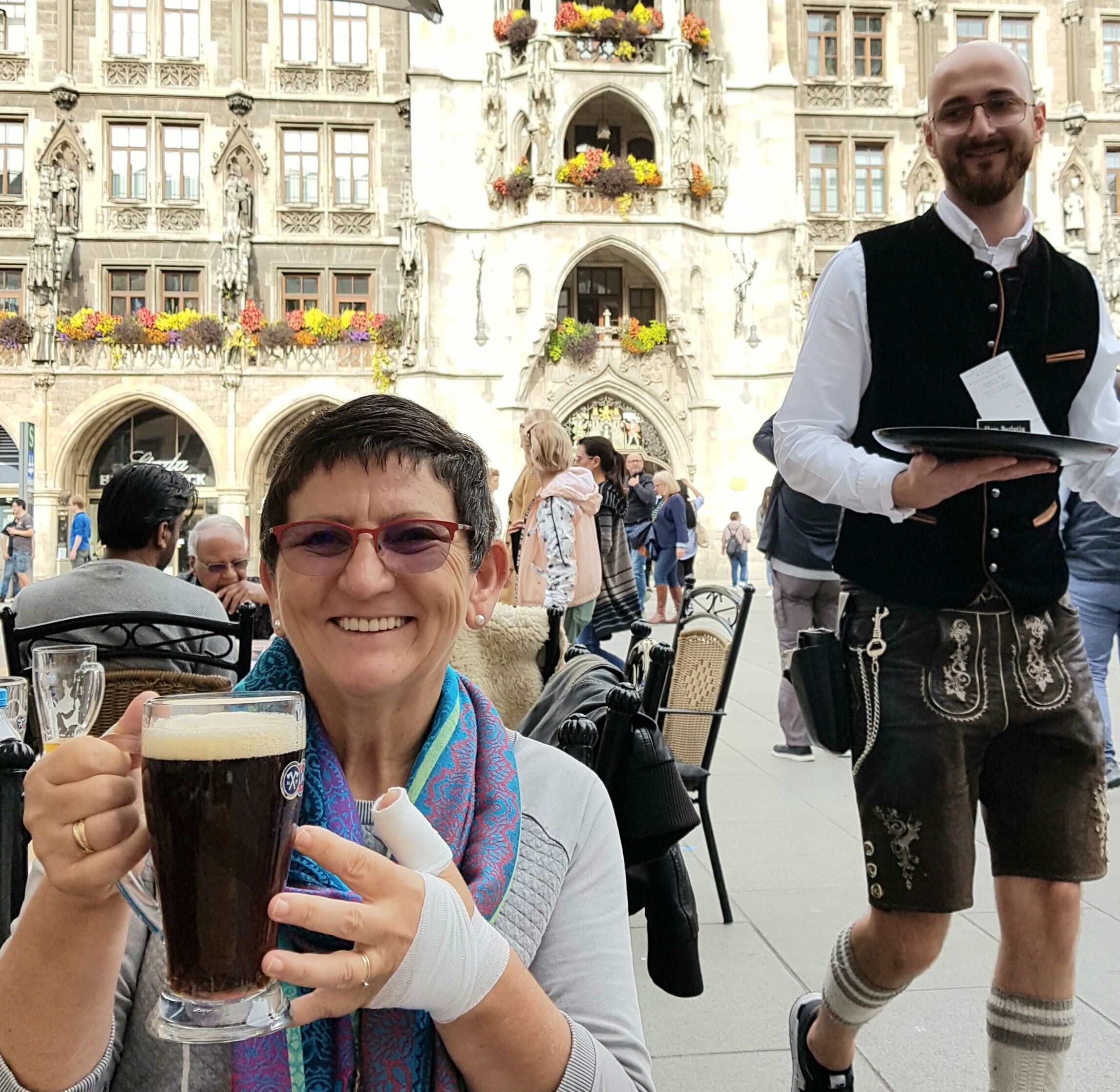 Bavarian beer in Munich