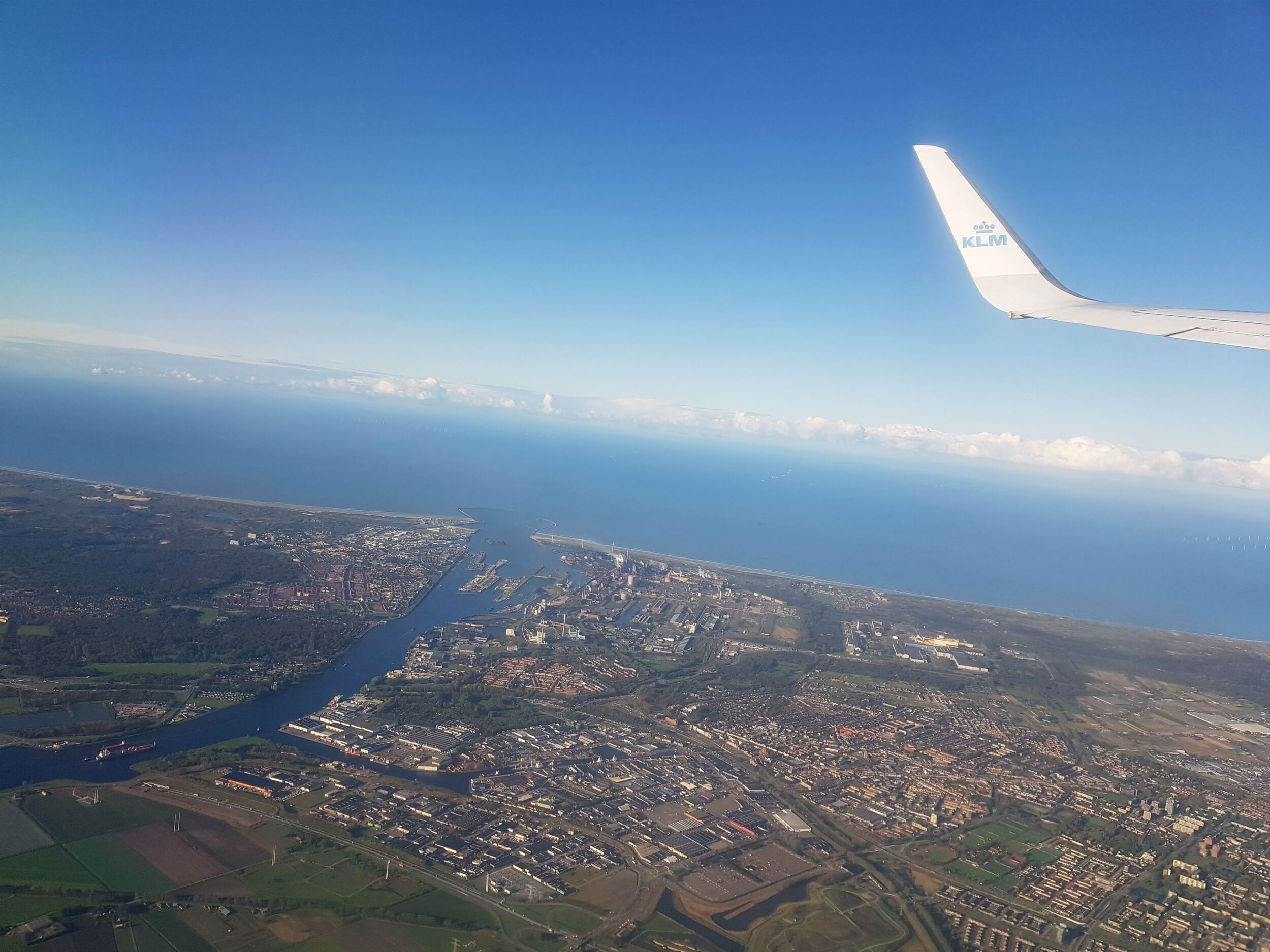 IJmuiden steel mills on the North Sea