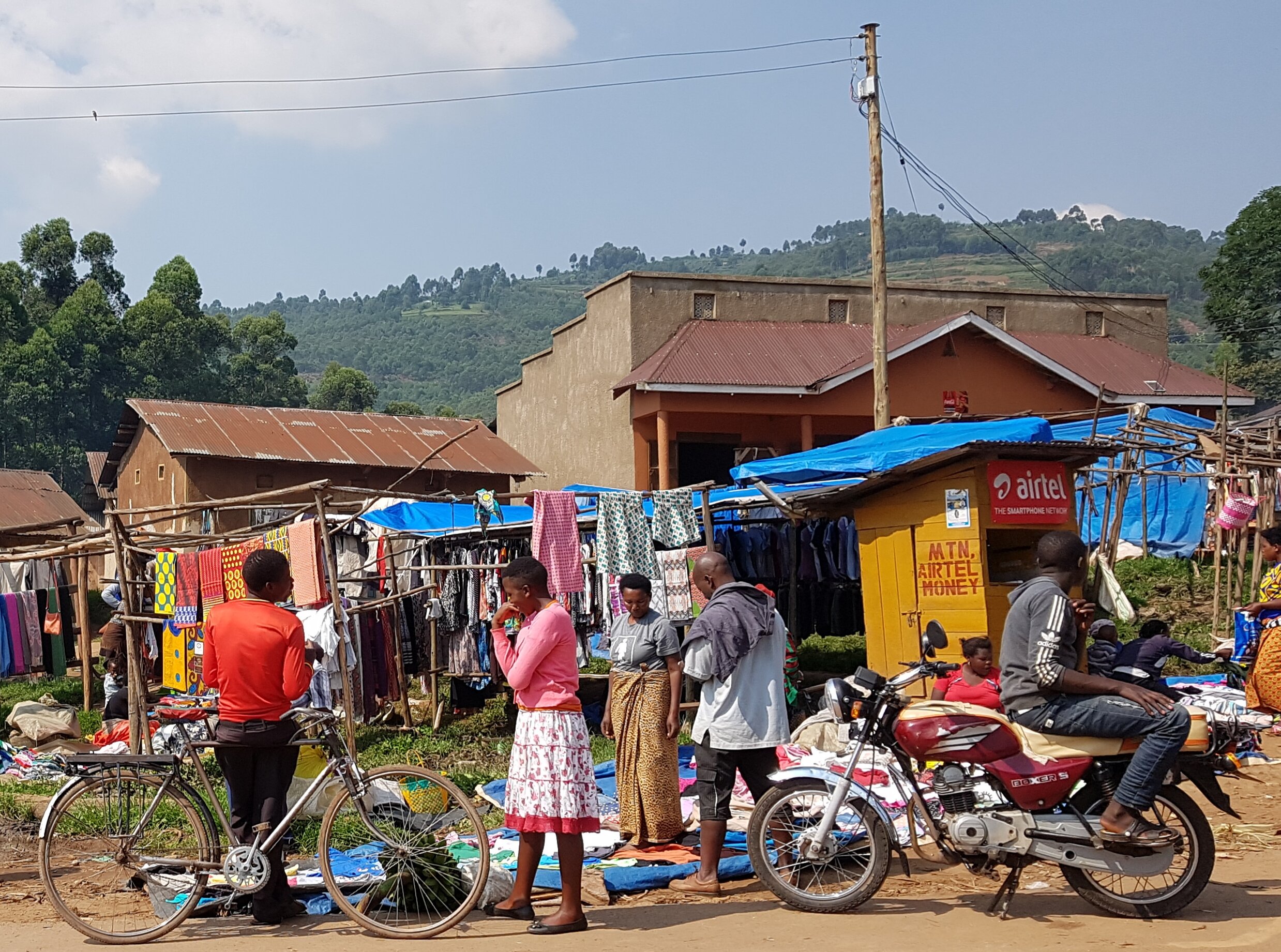 Along side the main road between Kigali and Uganda (Copy)