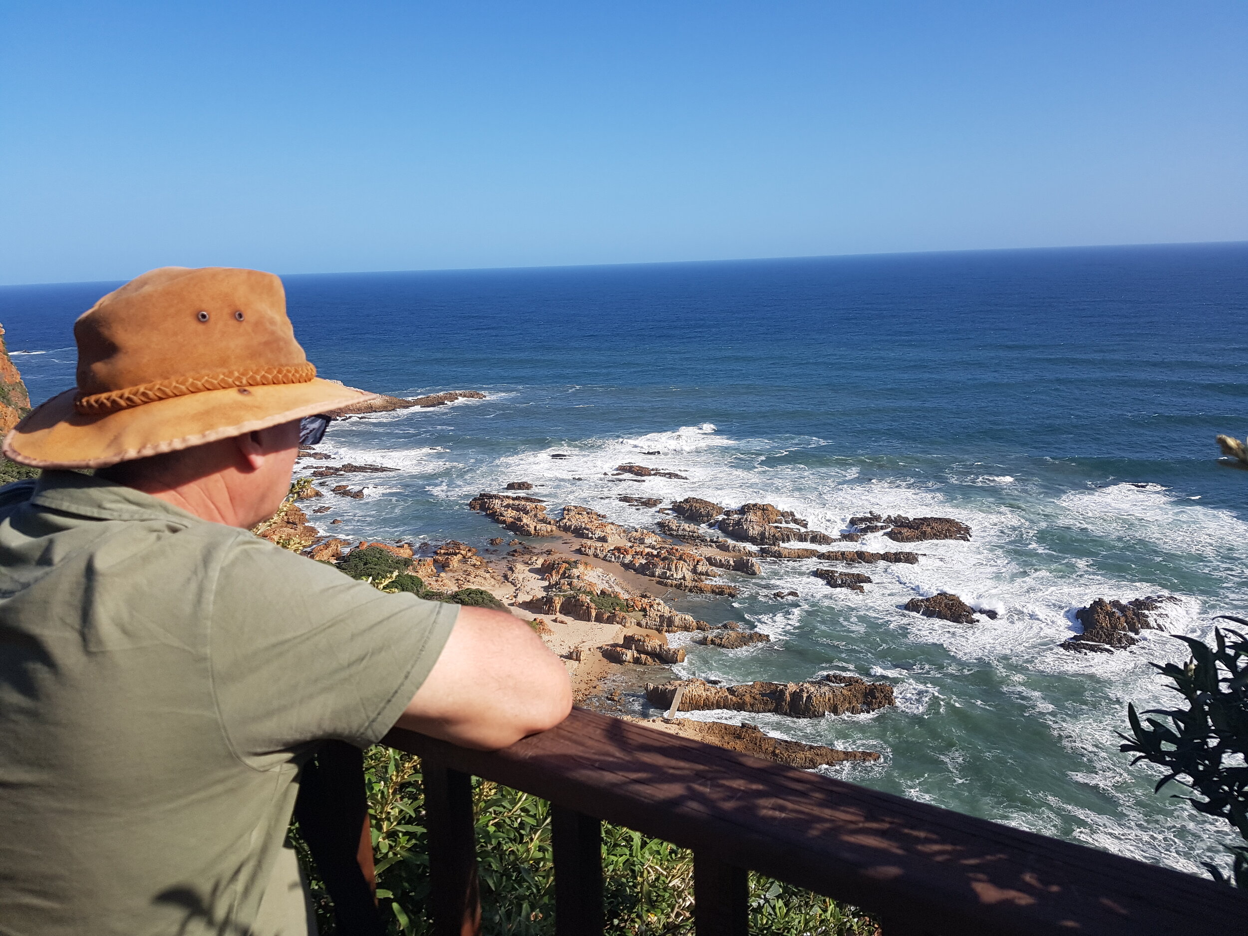 Ocean view at the Heads of Knysna, South Africa