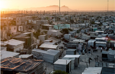 Cape flats town ship in Cape Town (picture from internet source)