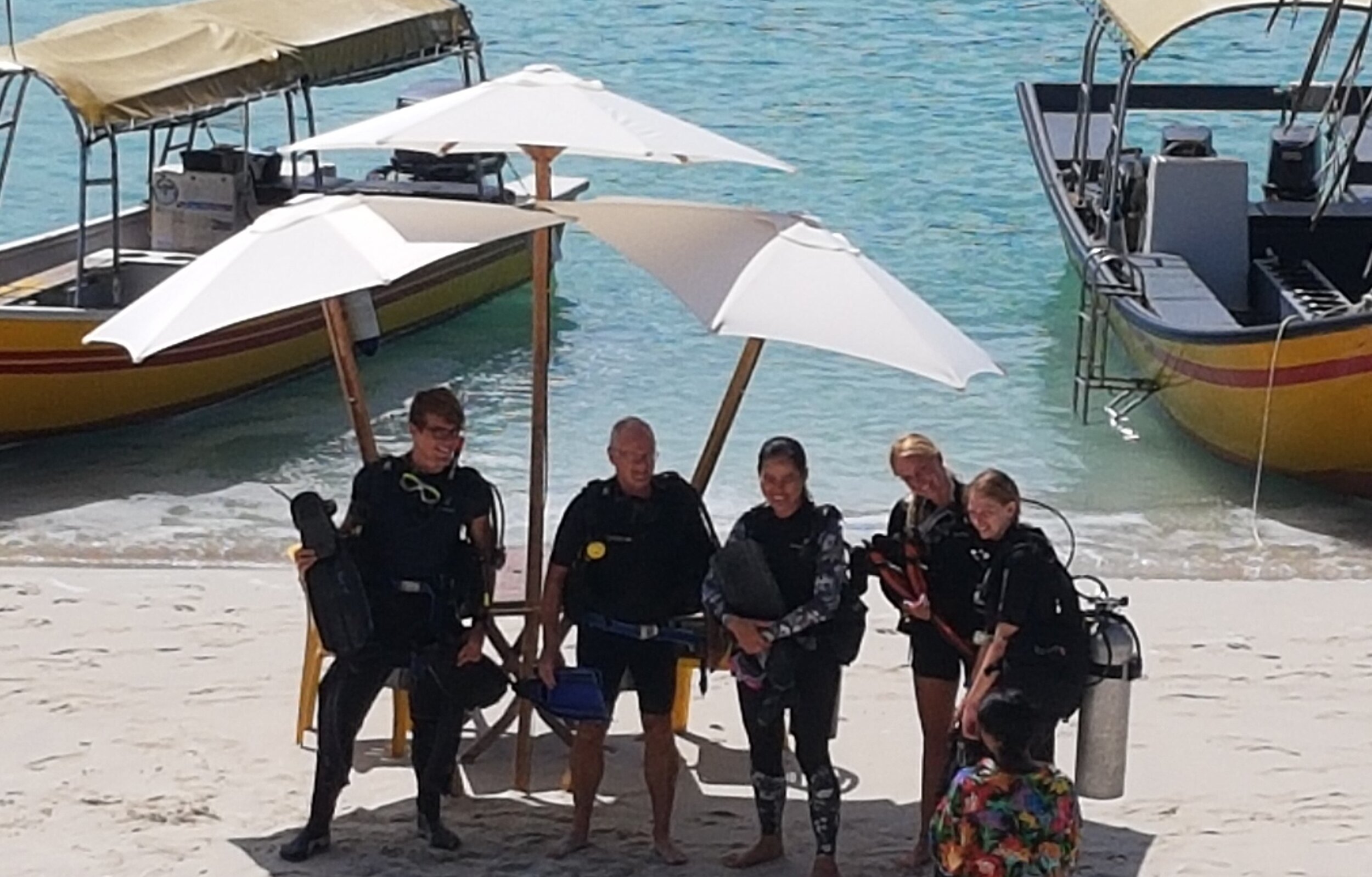 Frank scuba diving Perhentian Island