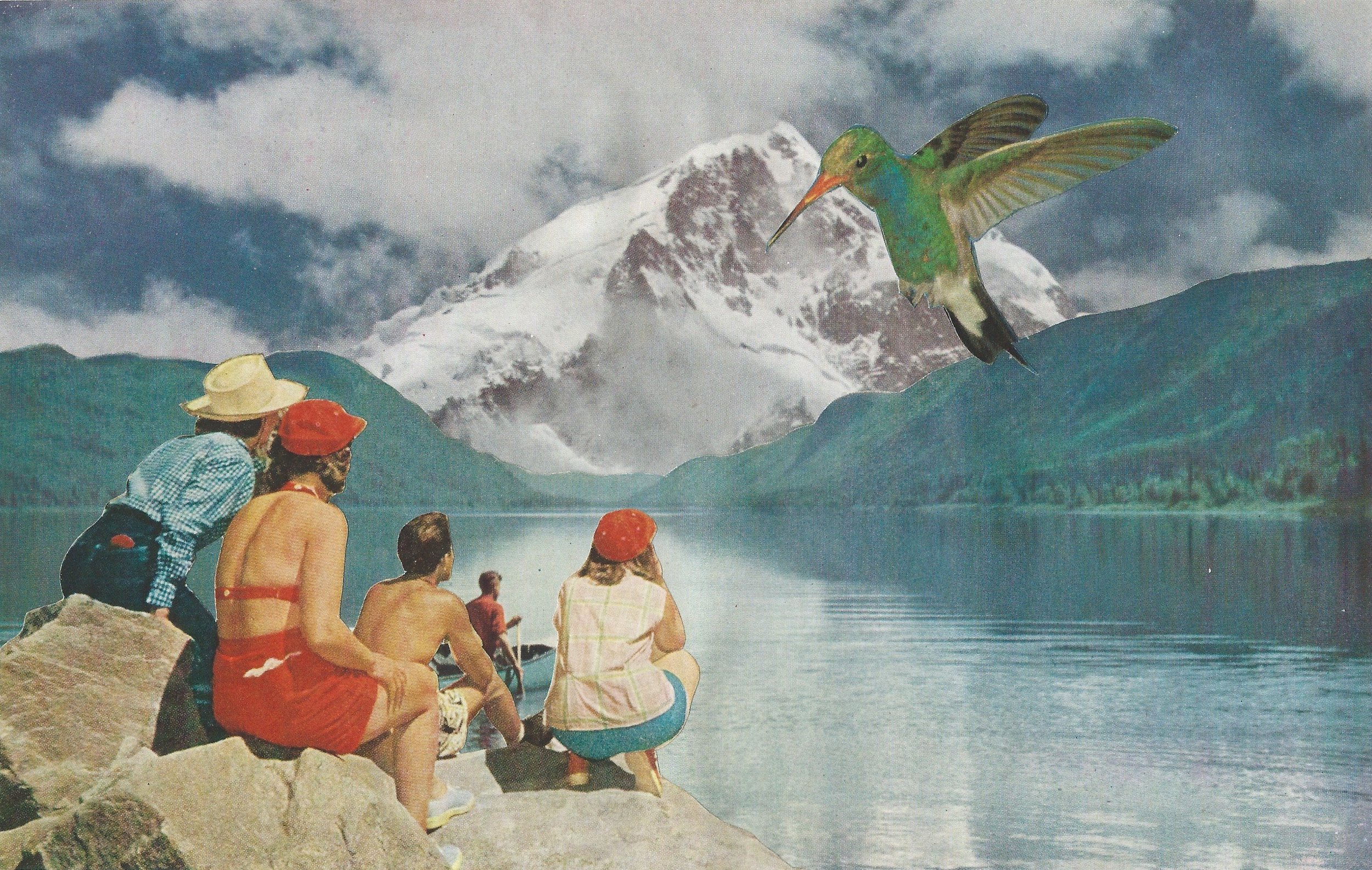 Untitled (Hummingbird) • Private Collection